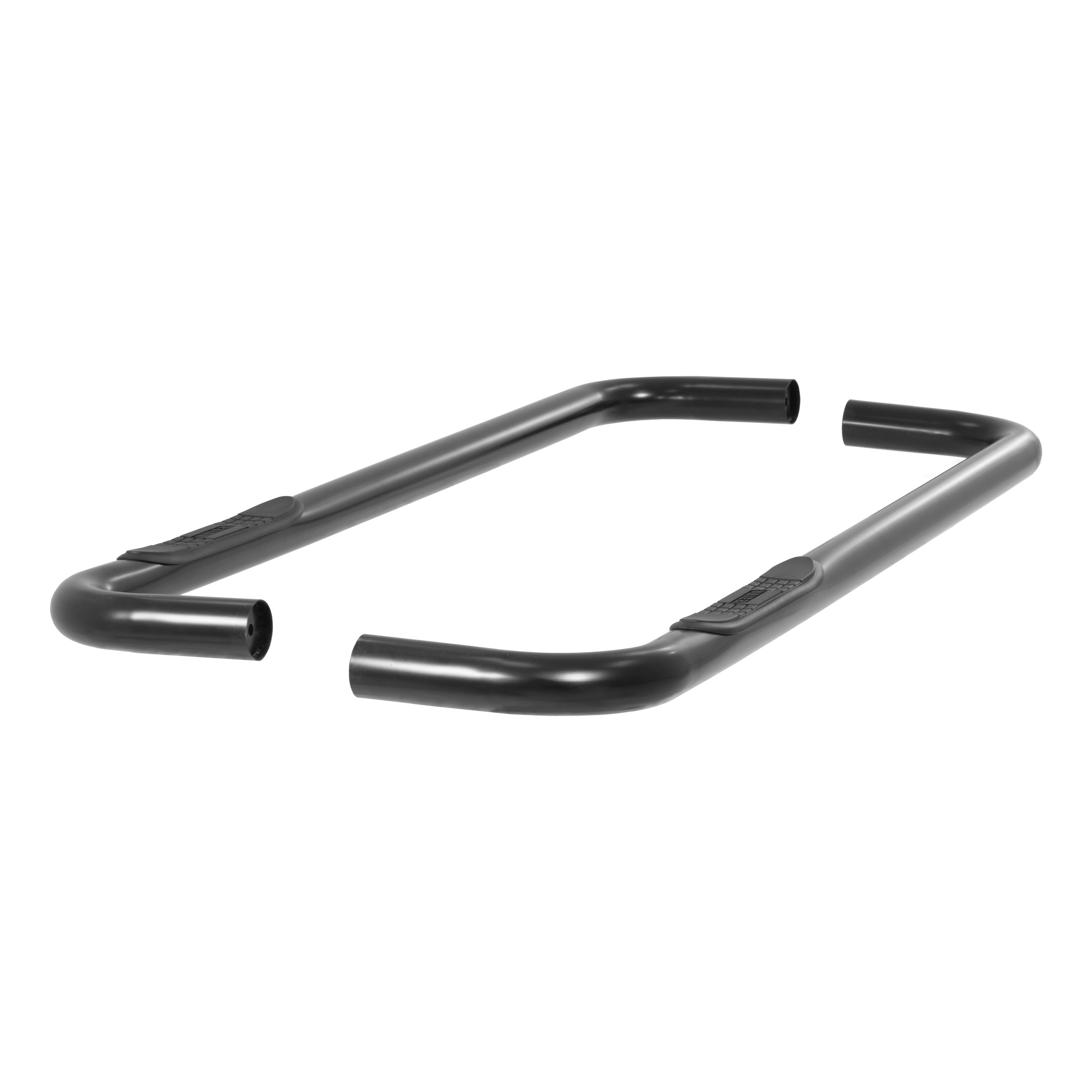 ARIES 204041 3-Inch Round Black Steel Nerf Bars, No-Drill, Fits Select Chevrolet, GMC C, K thumbnail 1