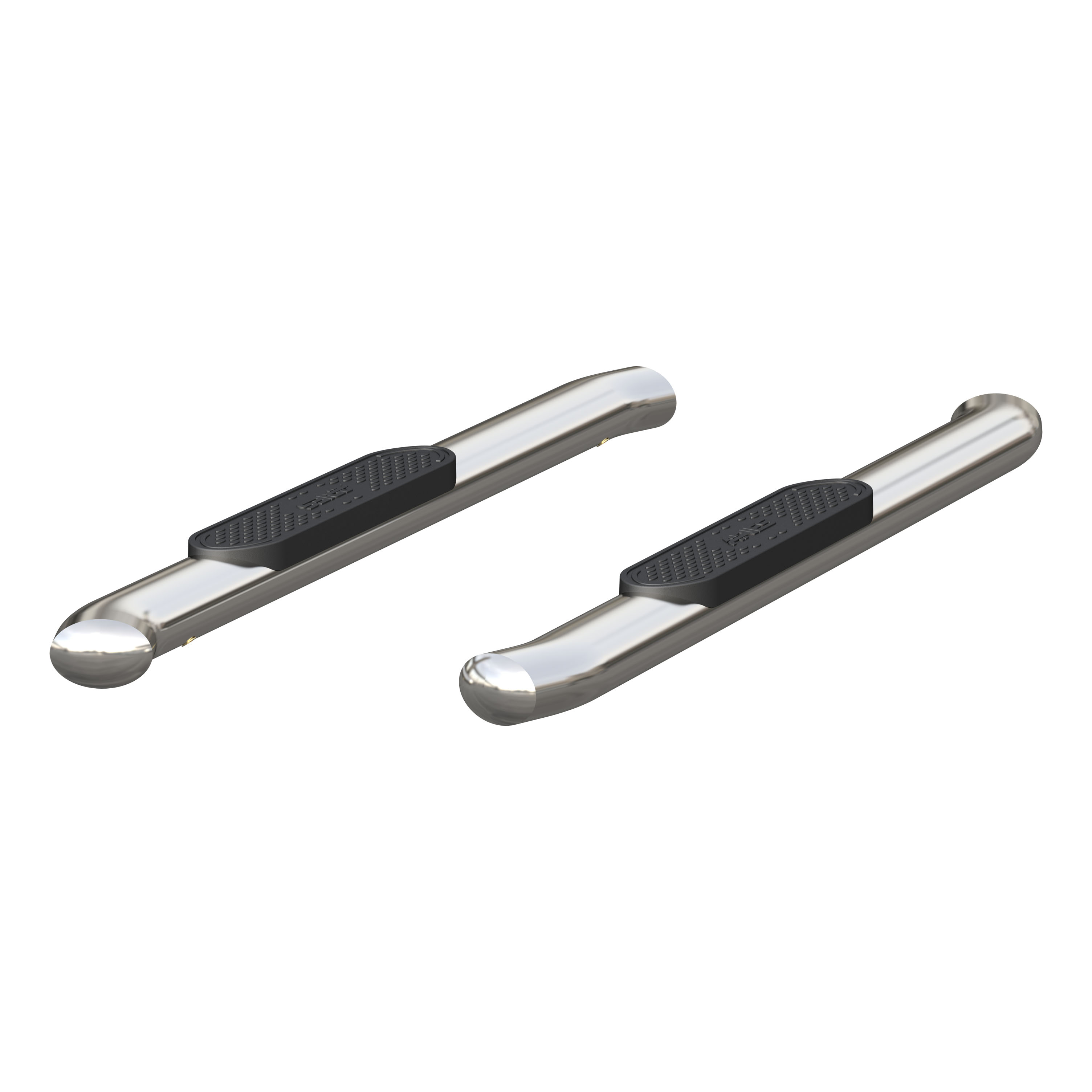 ARIES S225039-2 4-Inch Oval Polished Stainless Steel Nerf Bars, Select Dodge, Ram 1500, 2500, 3500 thumbnail 0