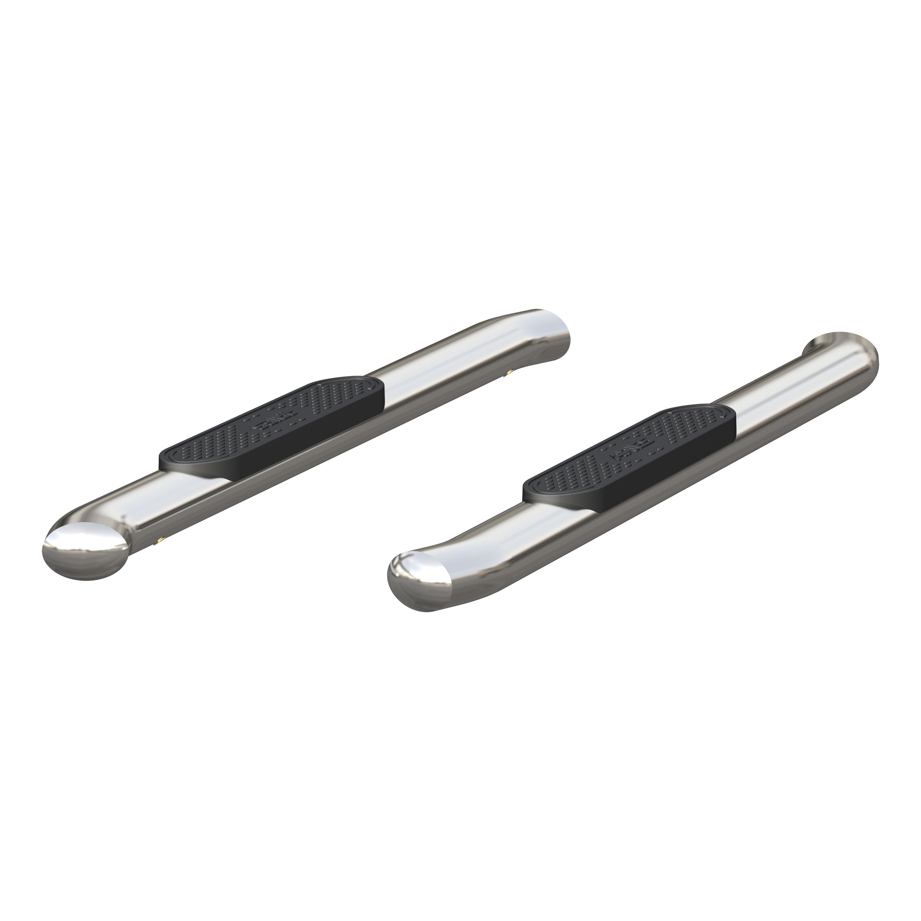 ARIES S225039-2 4-Inch Oval Polished Stainless Steel Nerf Bars, Select Dodge, Ram 1500, 2500, 3500 thumbnail 1