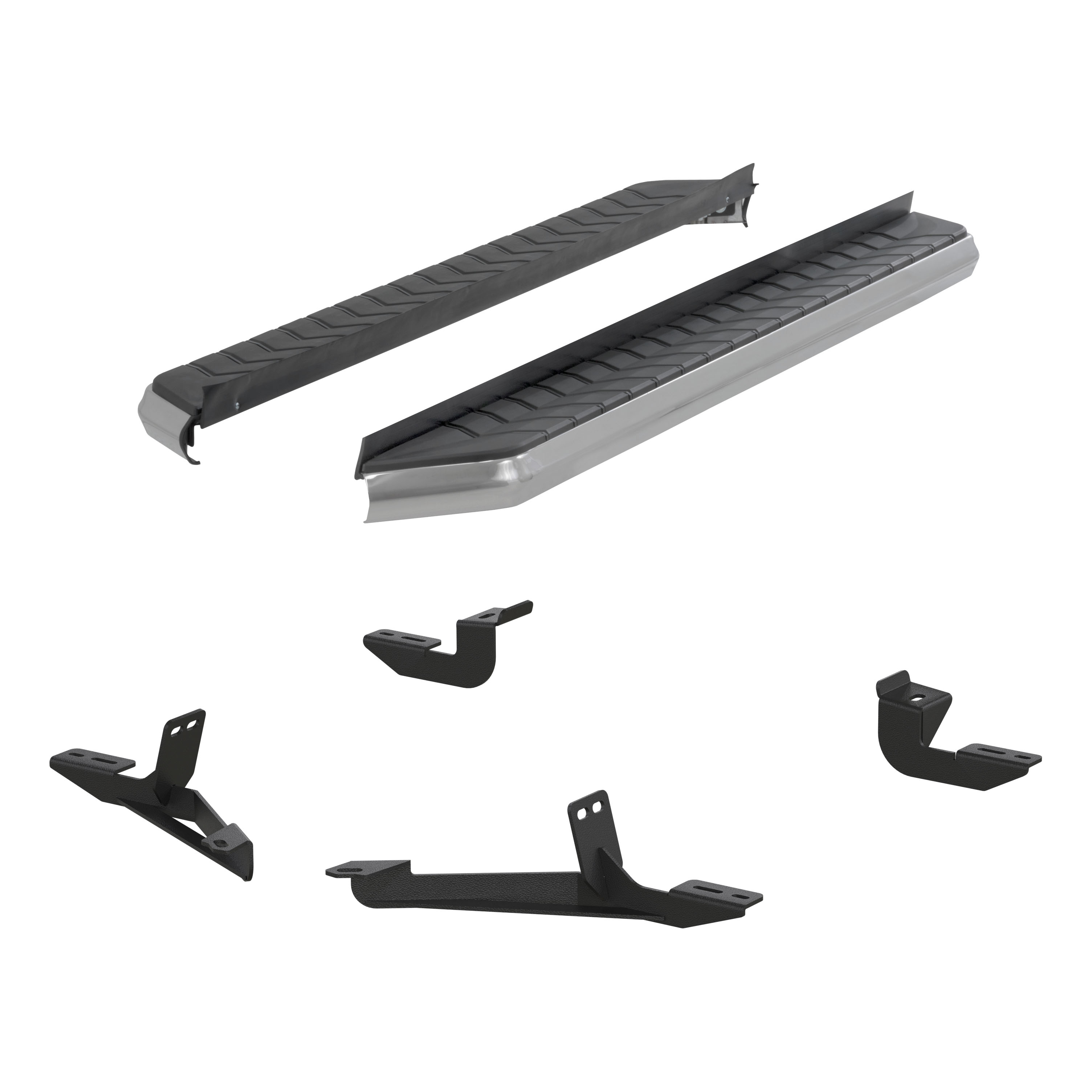 ARIES 2051018 AeroTread 5 x 67-Inch Polished Stainless SUV Running Boards, Select Toyota RAV4 thumbnail 2