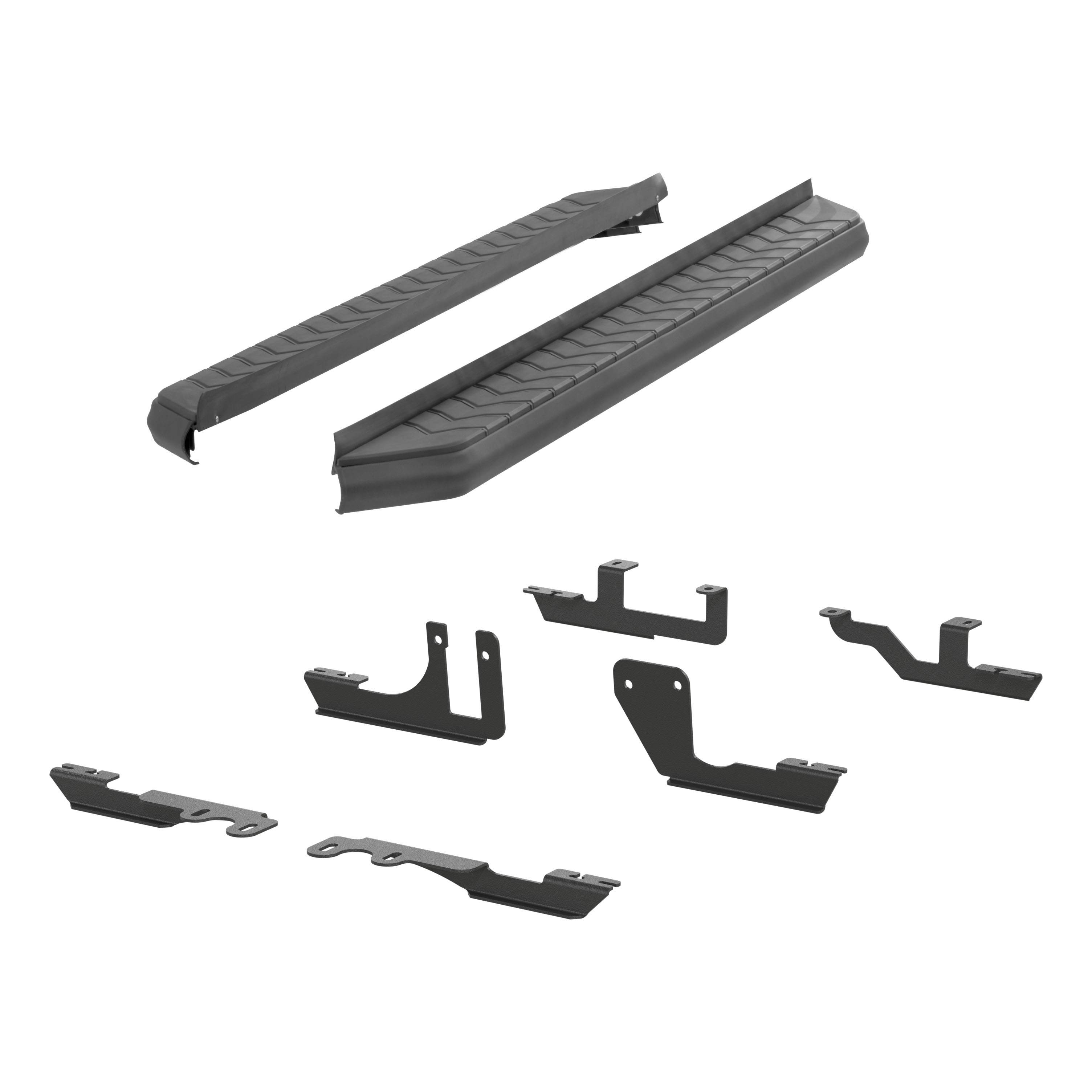 ARIES 2061020 AeroTread 5 x 76-Inch Black Stainless SUV Running Boards, Select Chevrolet Traverse, GMC Acadia thumbnail 0