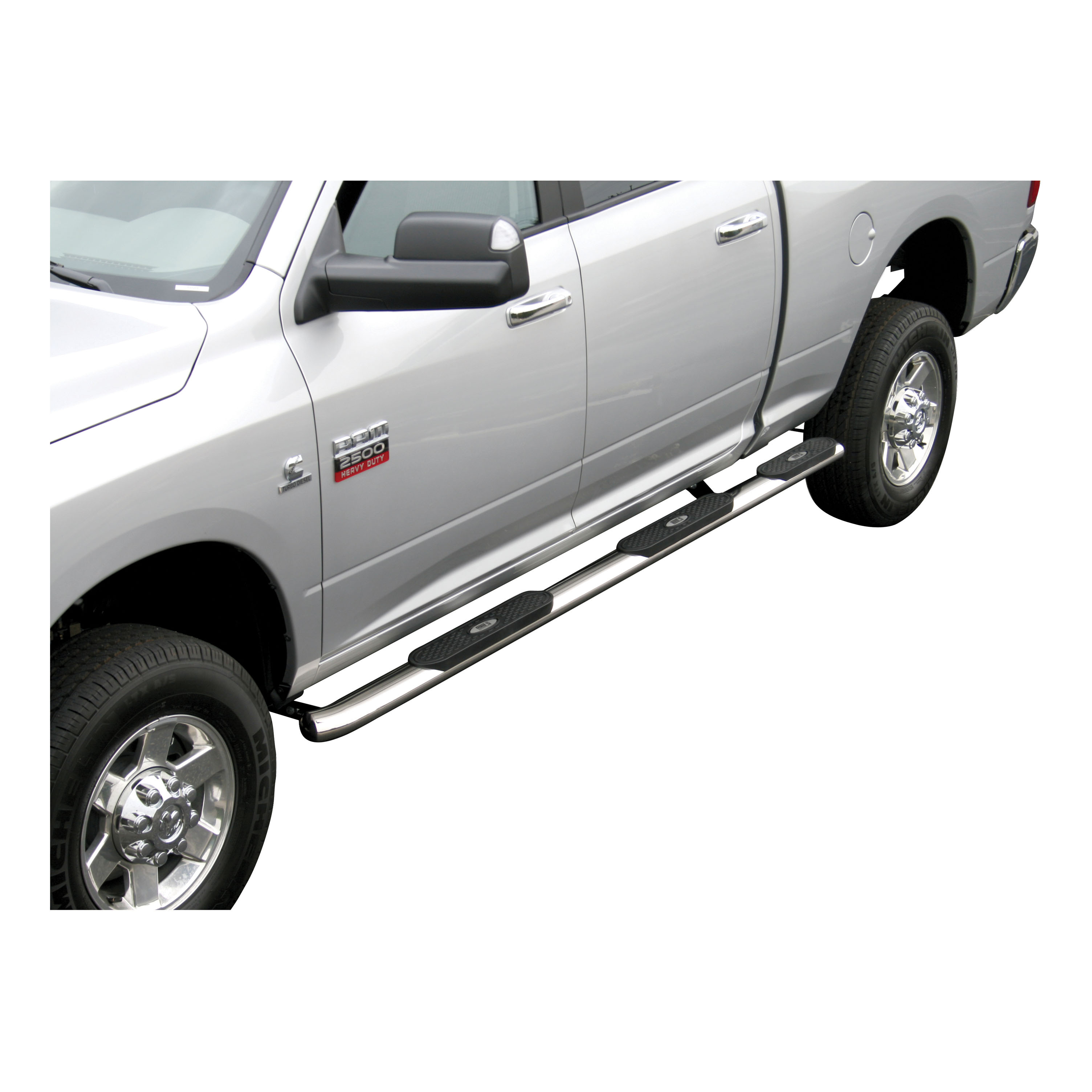 ARIES S225017-2 4-Inch Oval Polished Stainless Steel Nerf Bars, Select Ram 1500, Dodge Ram 1500 thumbnail 5