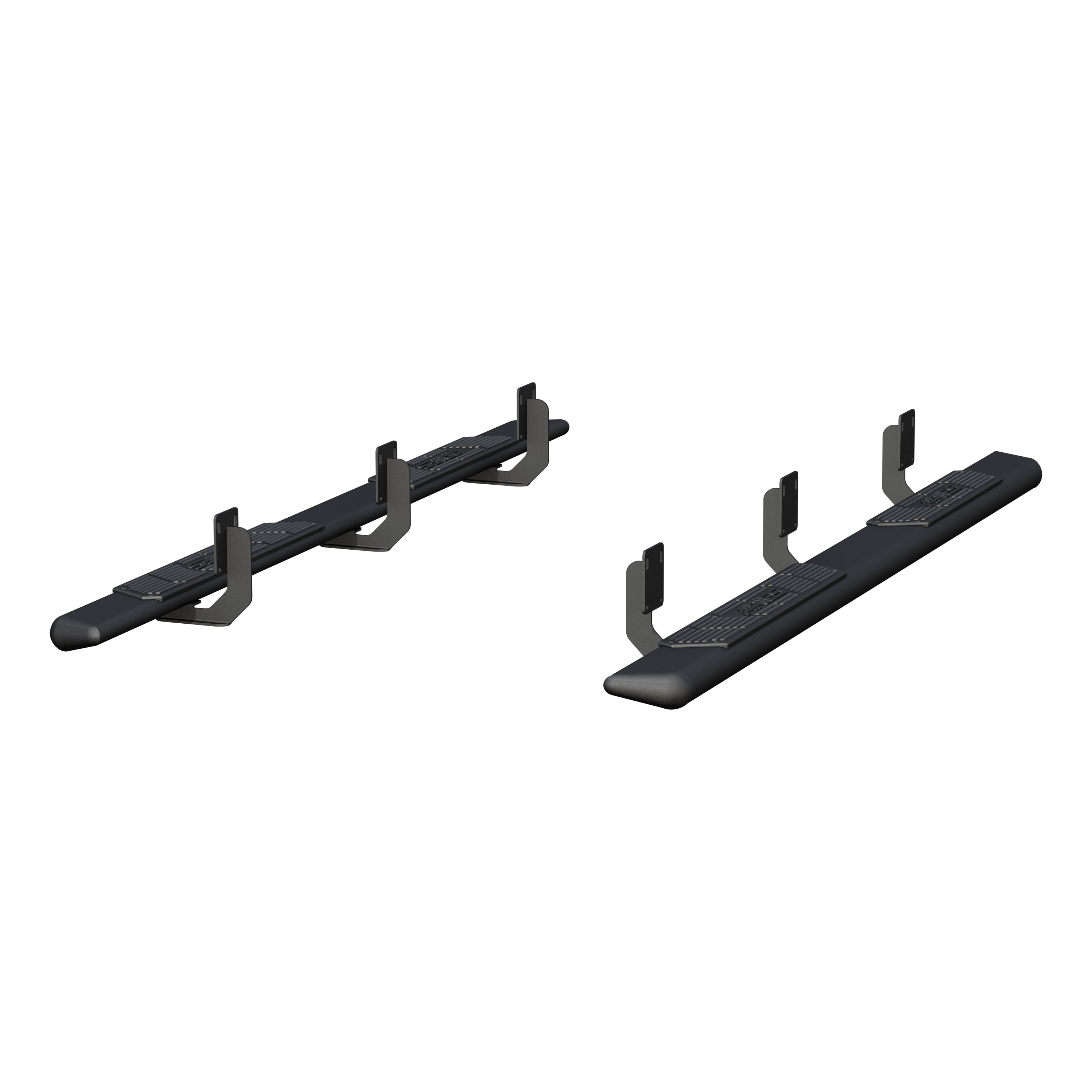 ARIES 2558024 AscentStep Black Steel 5-1/2 x 91-Inch Truck Running Boards, Select Ford F-250, F-350, F-450 Super Duty thumbnail 2