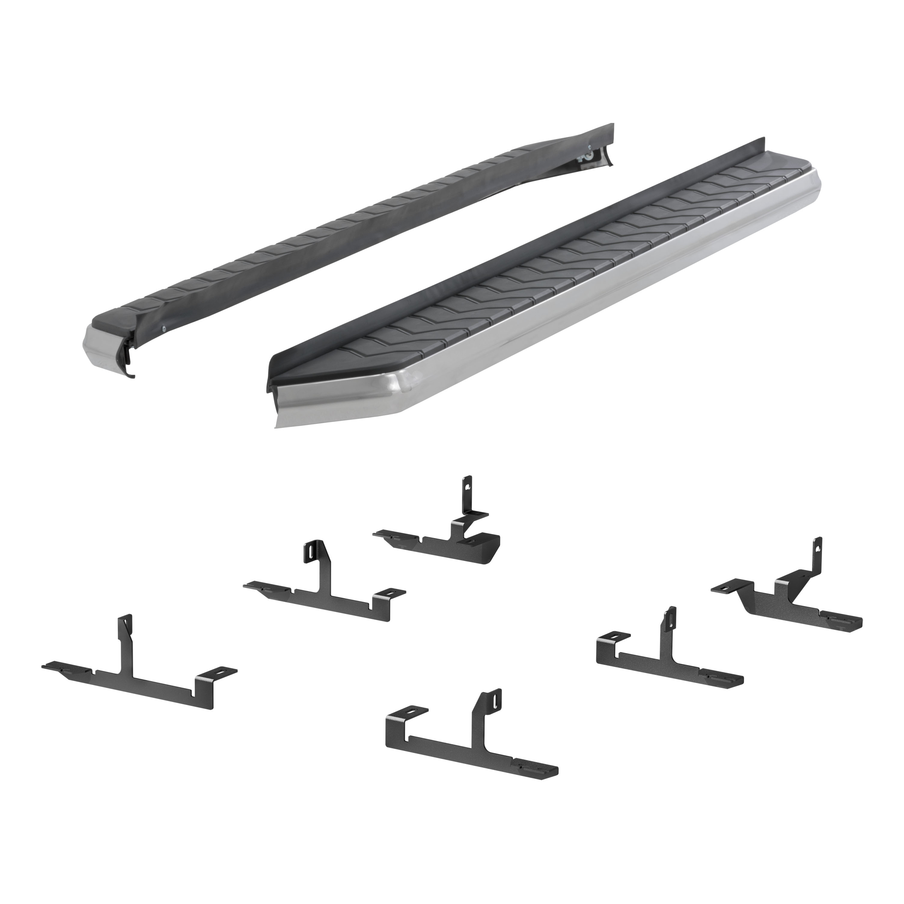 ARIES 2051030 AeroTread 5 x 76-Inch Polished Stainless SUV Running Boards, Select Buick Enclave, Chevrolet Traverse thumbnail 0