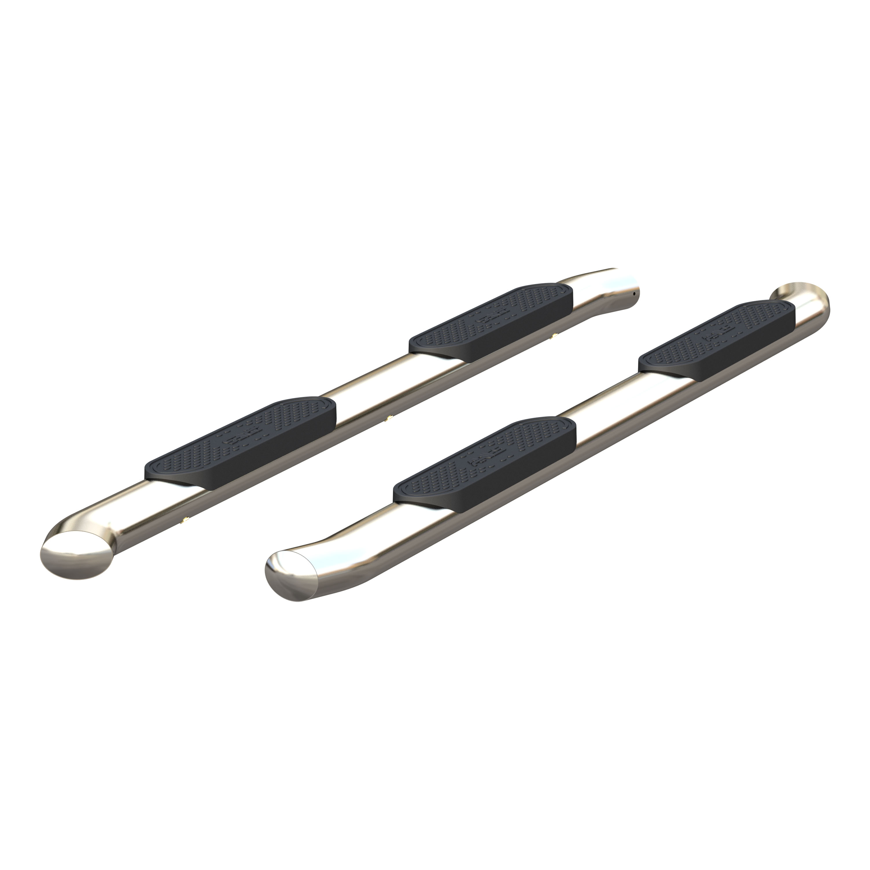 ARIES S225045-2 4-Inch Oval Polished Stainless Steel Nerf Bars, Select Ram 1500 thumbnail 1