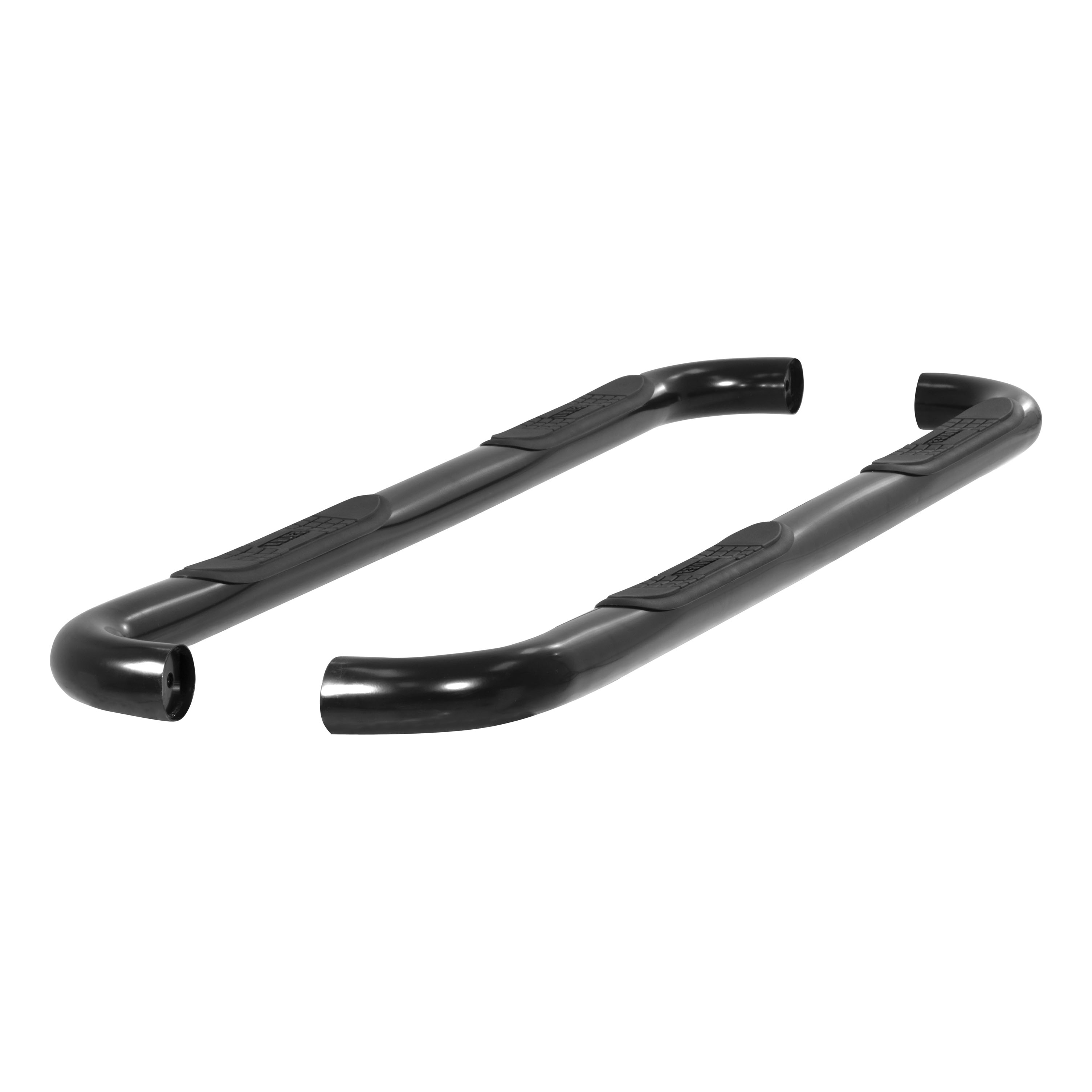 ARIES 204052 3-Inch Round Black Steel Nerf Bars, No-Drill, Fits Select Chevrolet Colorado, GMC Canyon thumbnail 1