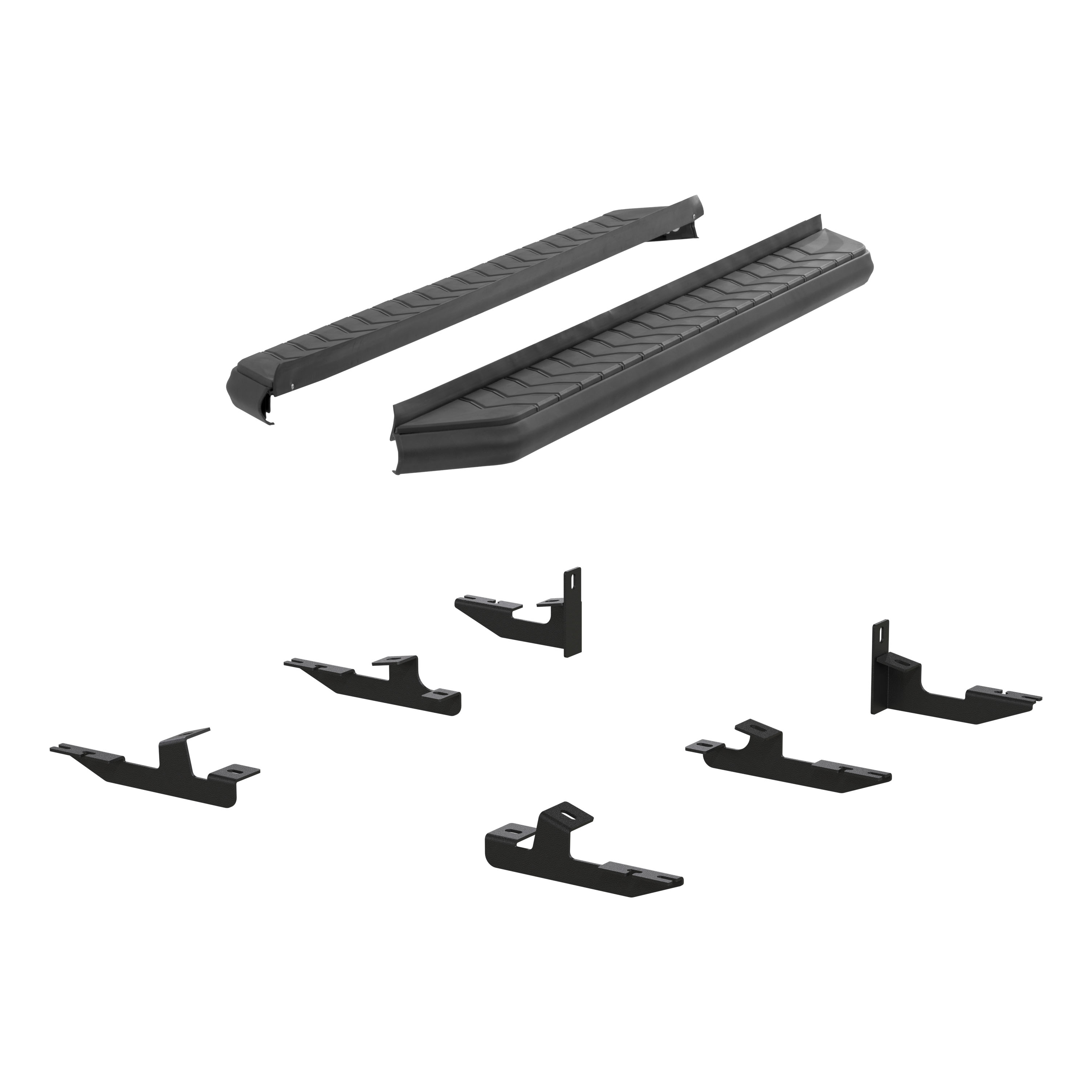 ARIES 2061006 AeroTread 5 x 67-Inch Black Stainless SUV Running Boards, Select Honda Pilot thumbnail 1