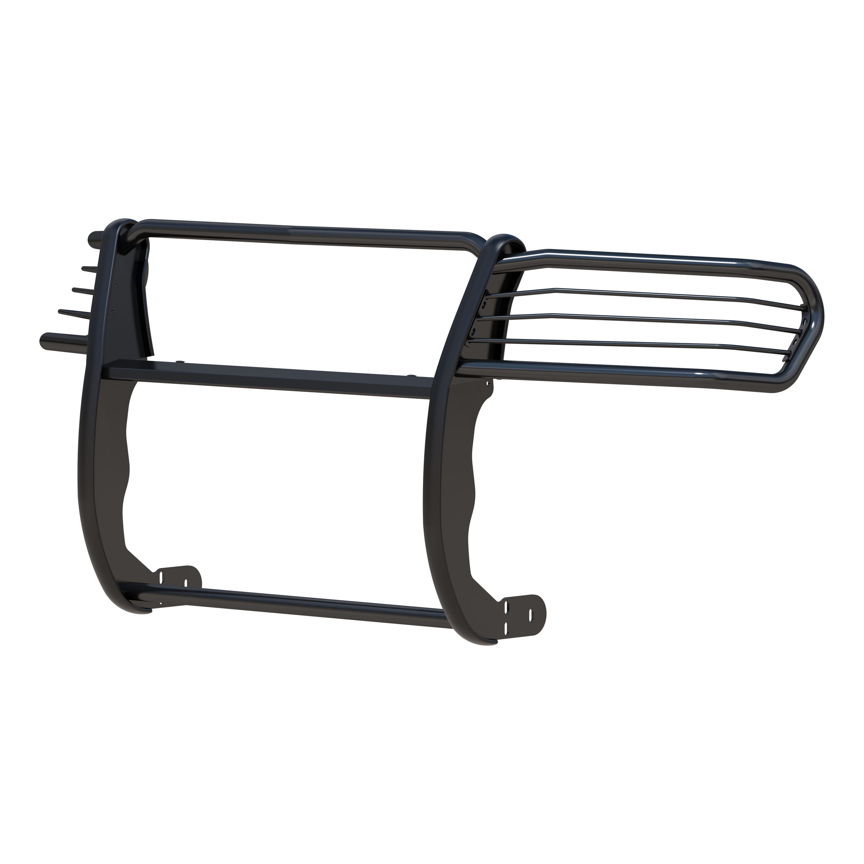 ARIES 2053 1-1/2-Inch Black Steel Grille Guard, No-Drill, Select Toyota Tundra thumbnail 0