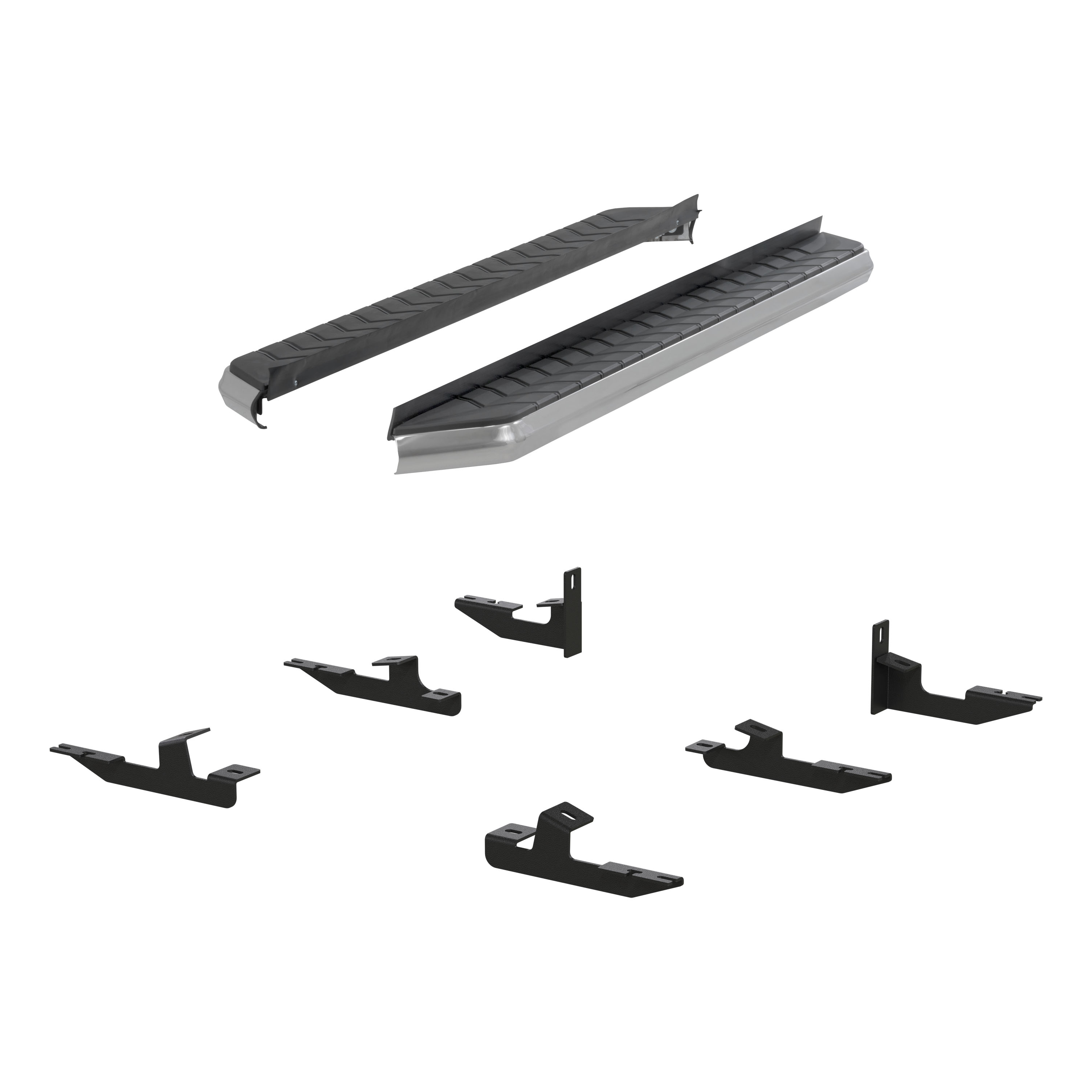 ARIES 2051006 AeroTread 5 x 67-Inch Polished Stainless SUV Running Boards, Select Honda Pilot thumbnail 0