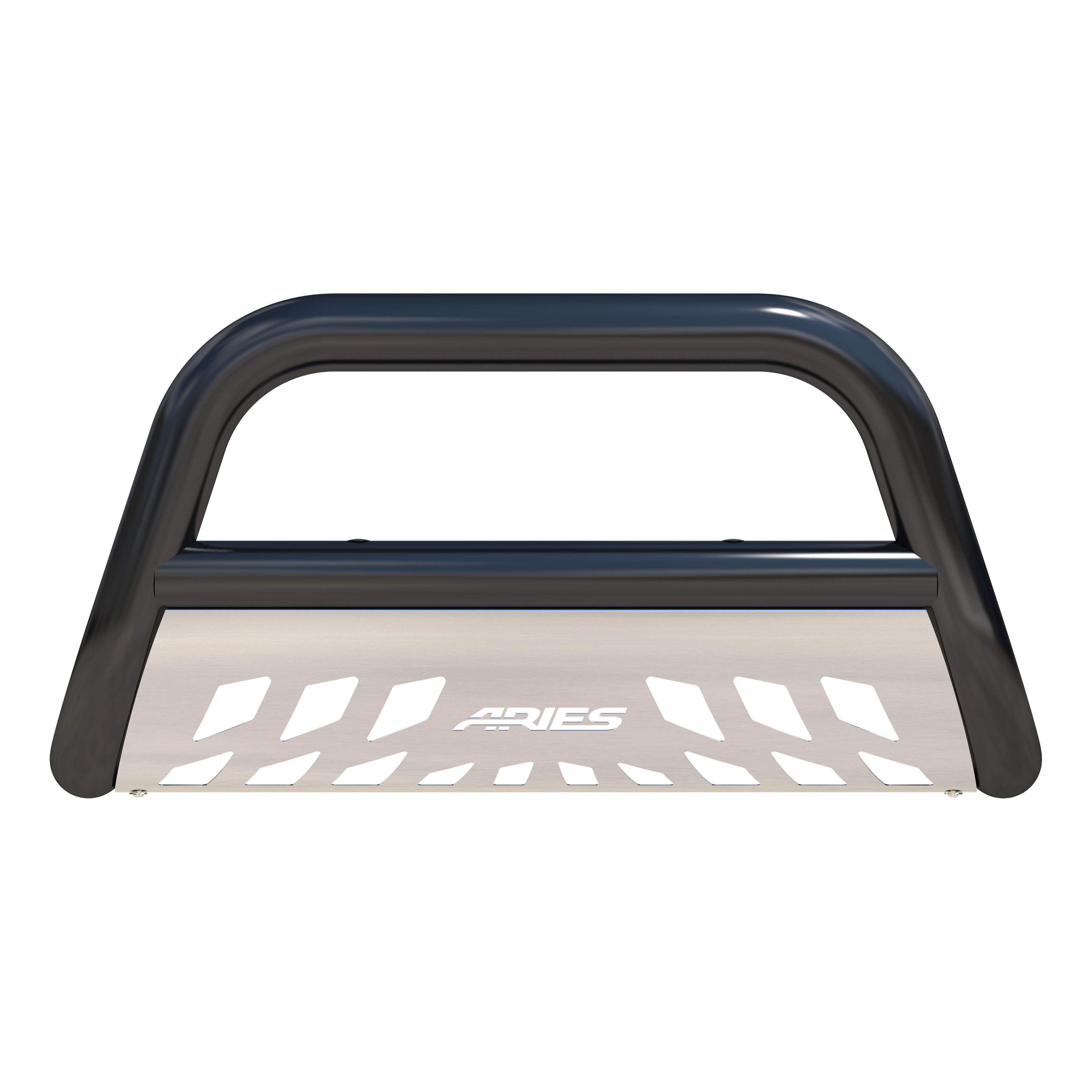 ARIES B35-2000 3-Inch Black Steel Bull Bar, No-Drill, Select Toyota Tacoma thumbnail 2