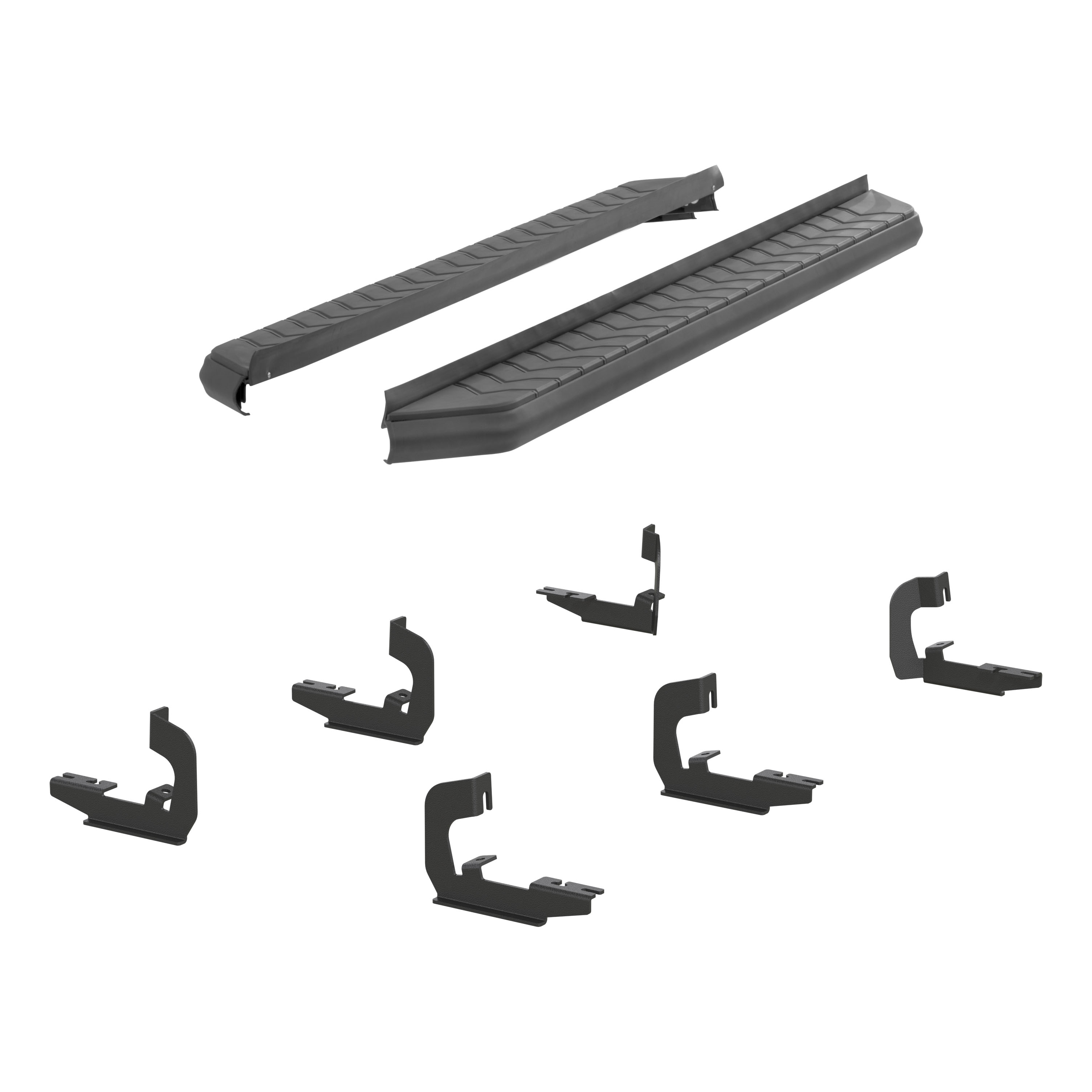 ARIES 2061004 AeroTread 5 x 76-Inch Black Stainless SUV Running Boards, Select Cadillac Escalade, Chevrolet Tahoe, GMC Yukon thumbnail 0