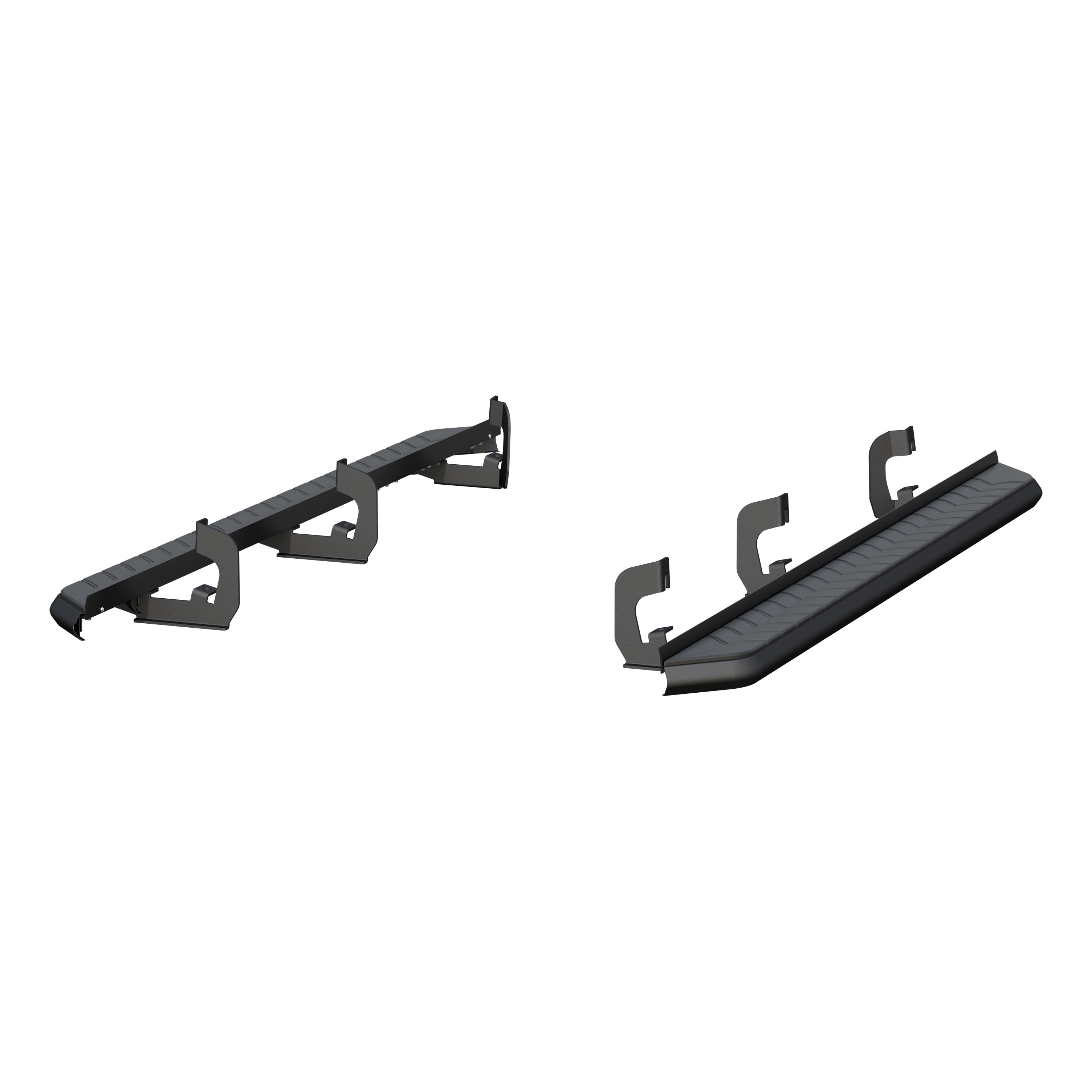 ARIES 2061004 AeroTread 5 x 76-Inch Black Stainless SUV Running Boards, Select Cadillac Escalade, Chevrolet Tahoe, GMC Yukon thumbnail 1