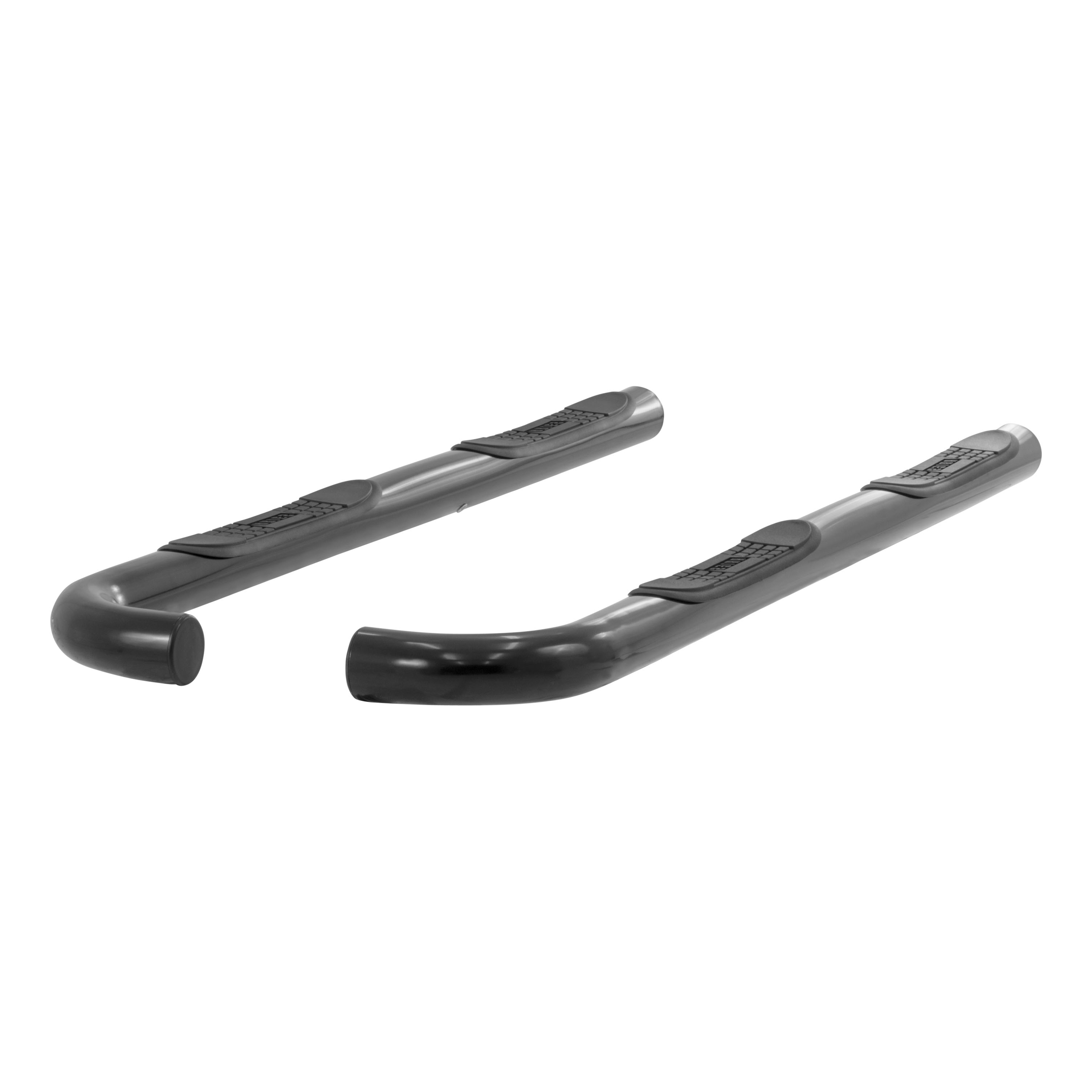 ARIES 201002 3-Inch Round Black Steel Nerf Bars, No-Drill, Fits Select Jeep Liberty thumbnail 0
