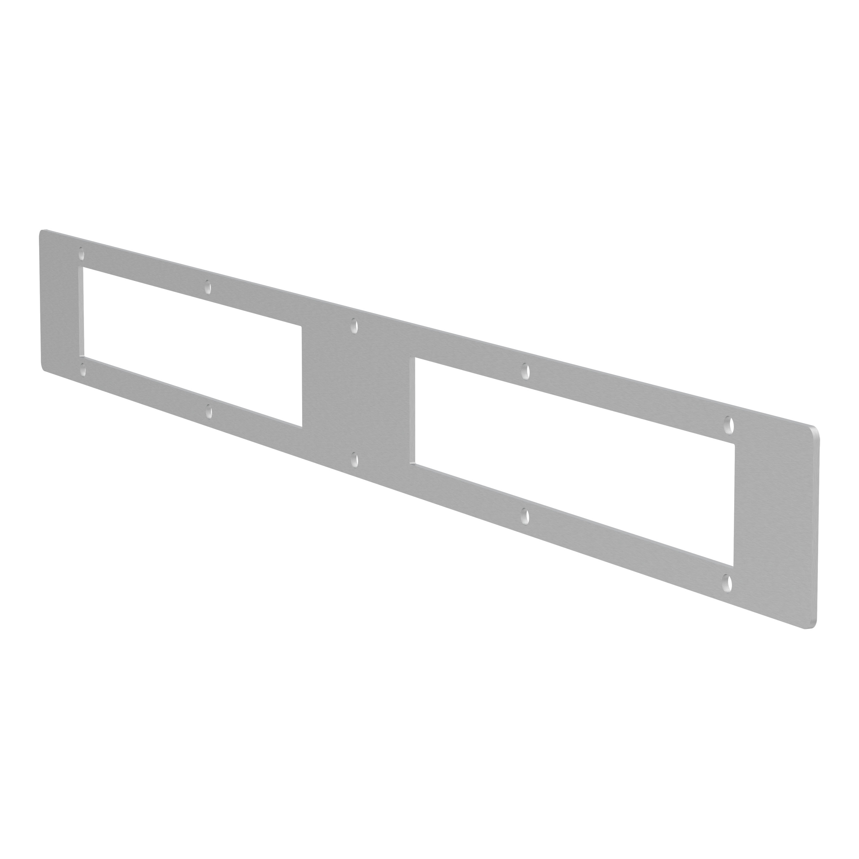 ARIES PC10OS Pro Series 30-Inch Brushed Stainless Steel Grille Guard Light Bar Cover Plate thumbnail 0