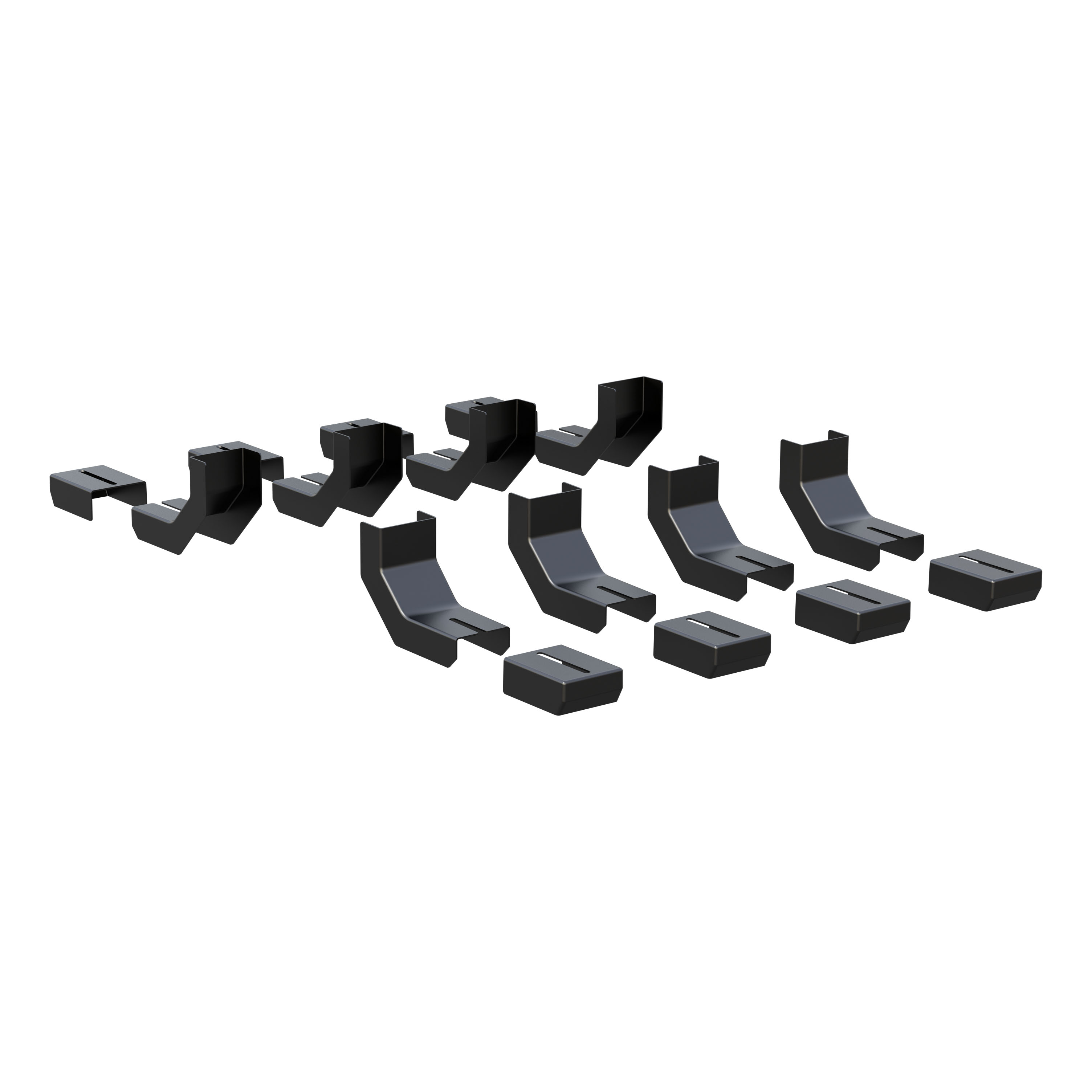 ARIES 2055180 VersaTrac Running Board Bracket Covers, 8-Pack thumbnail 0