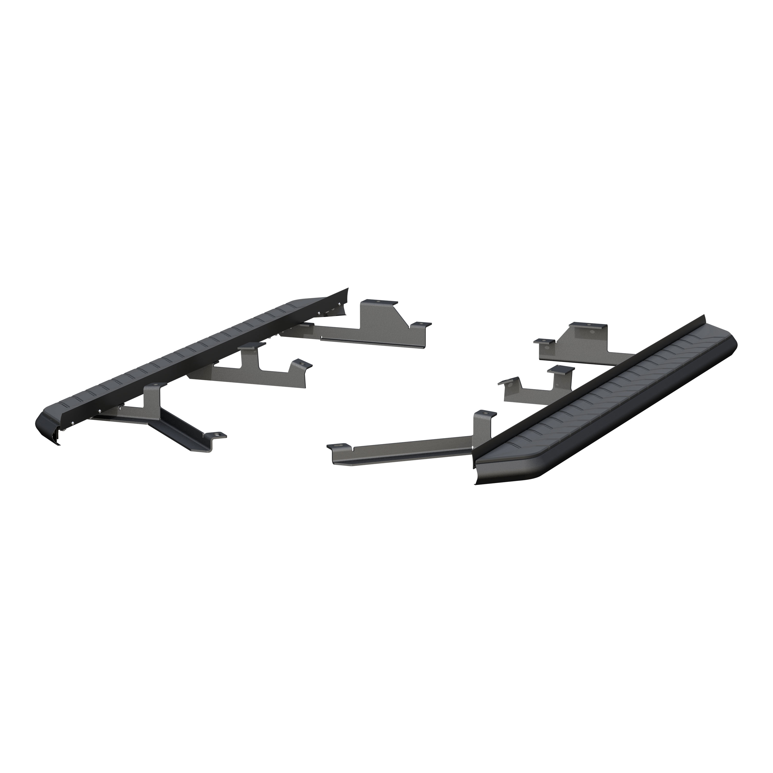 ARIES 2061022 AeroTread 5 x 73-Inch Black Stainless SUV Running Boards, Select Chevrolet Equinox, GMC Terrain thumbnail 1