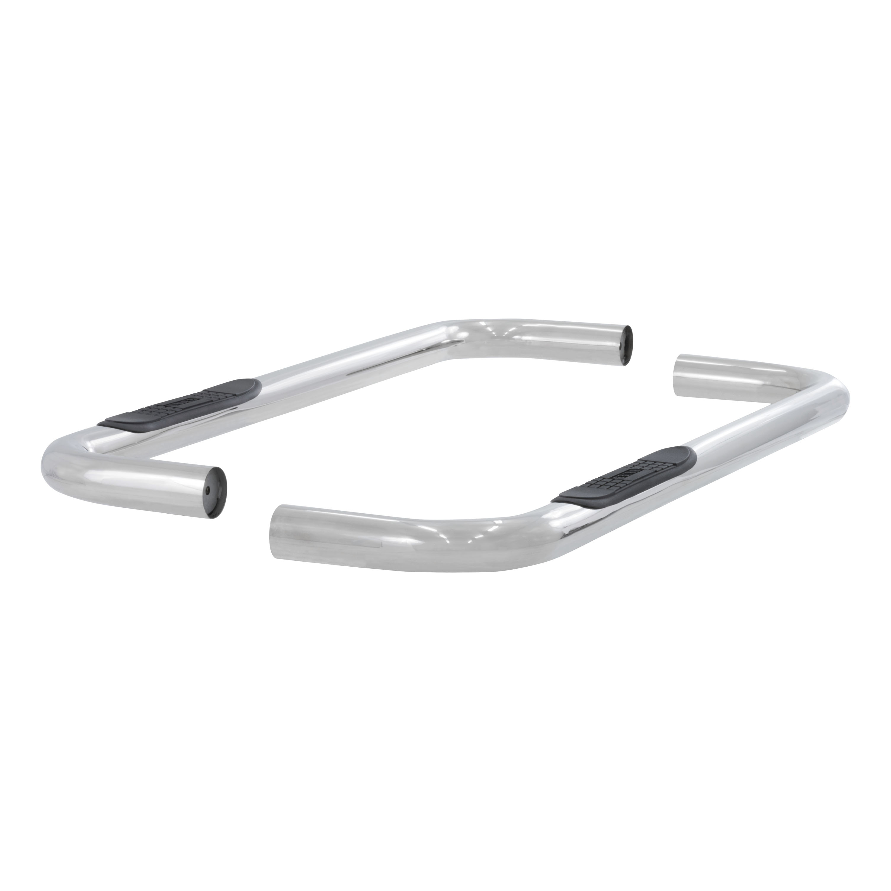 ARIES 204040-2 3-Inch Round Polished Stainless Steel Nerf Bars, No-Drill, Fits Select Chevrolet, GMC C2500, C3500, K2500, K3500 thumbnail 0