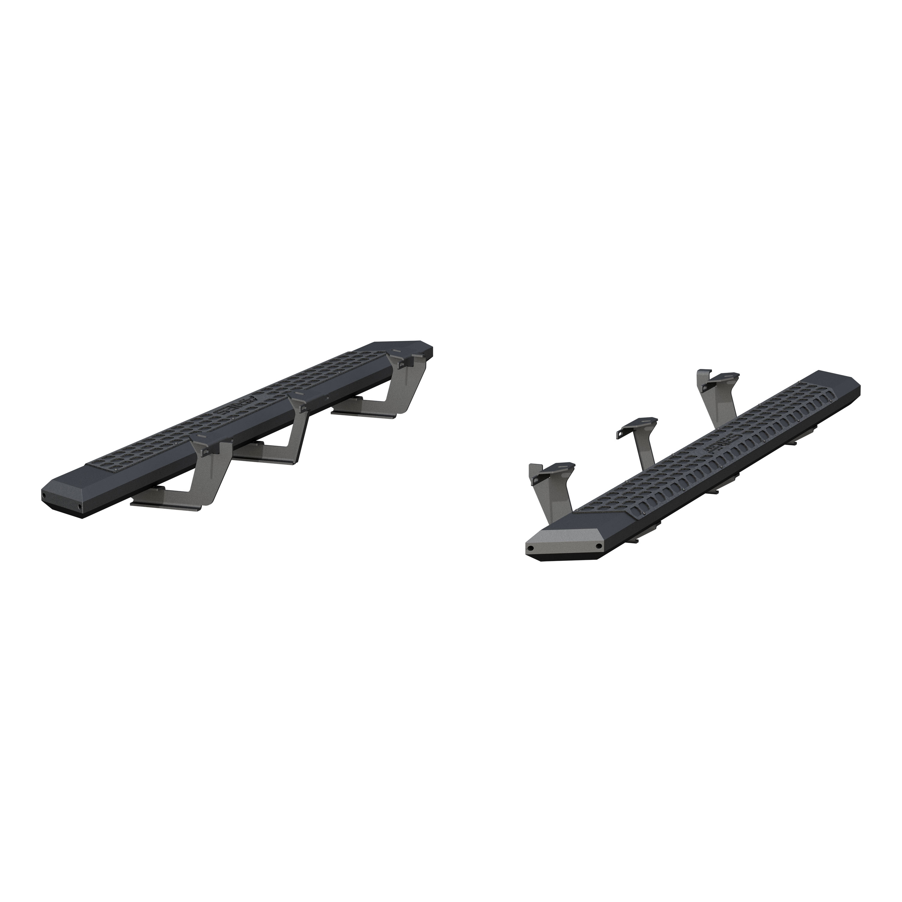 ARIES 2556053 AdvantEDGE Black Aluminum 75-Inch Truck Running Boards, Select Dodge Durango thumbnail 2
