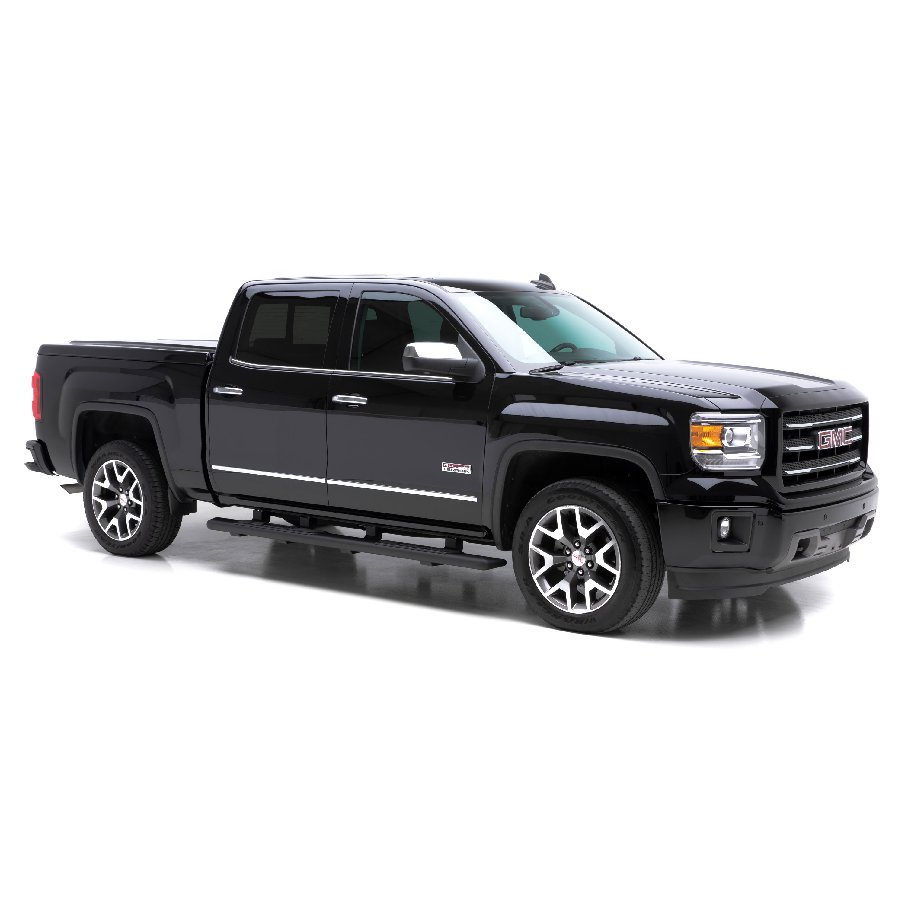 ARIES 2558046 AscentStep Black Steel 5-1/2 x 91-Inch Truck Running Boards, Select Chevrolet Silverado, GMC Sierra 2500, 3500 HD thumbnail 8