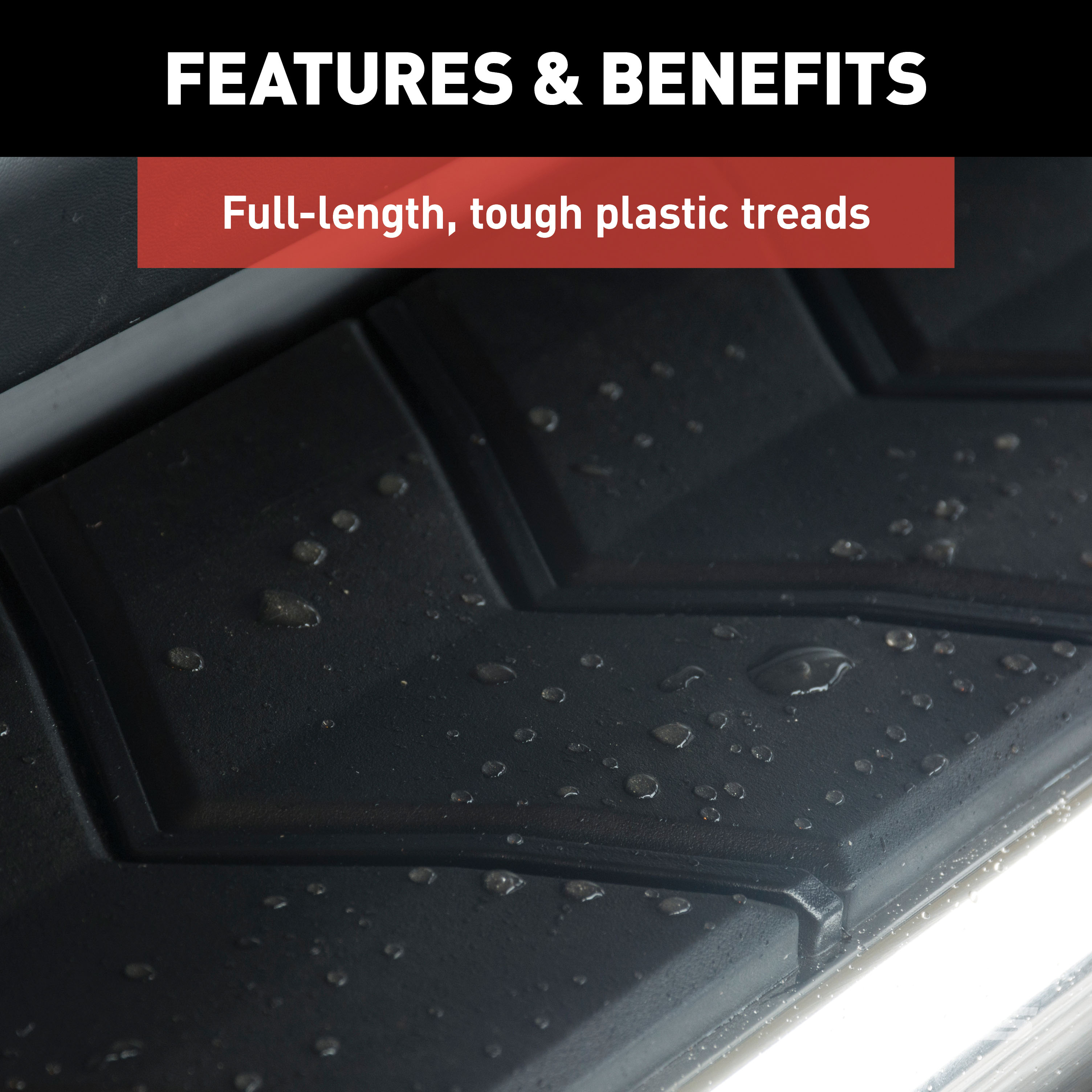 ARIES 2051038 AeroTread 5 x 73-Inch Polished Stainless SUV Running Boards, Select Nissan Pathfinder thumbnail 6