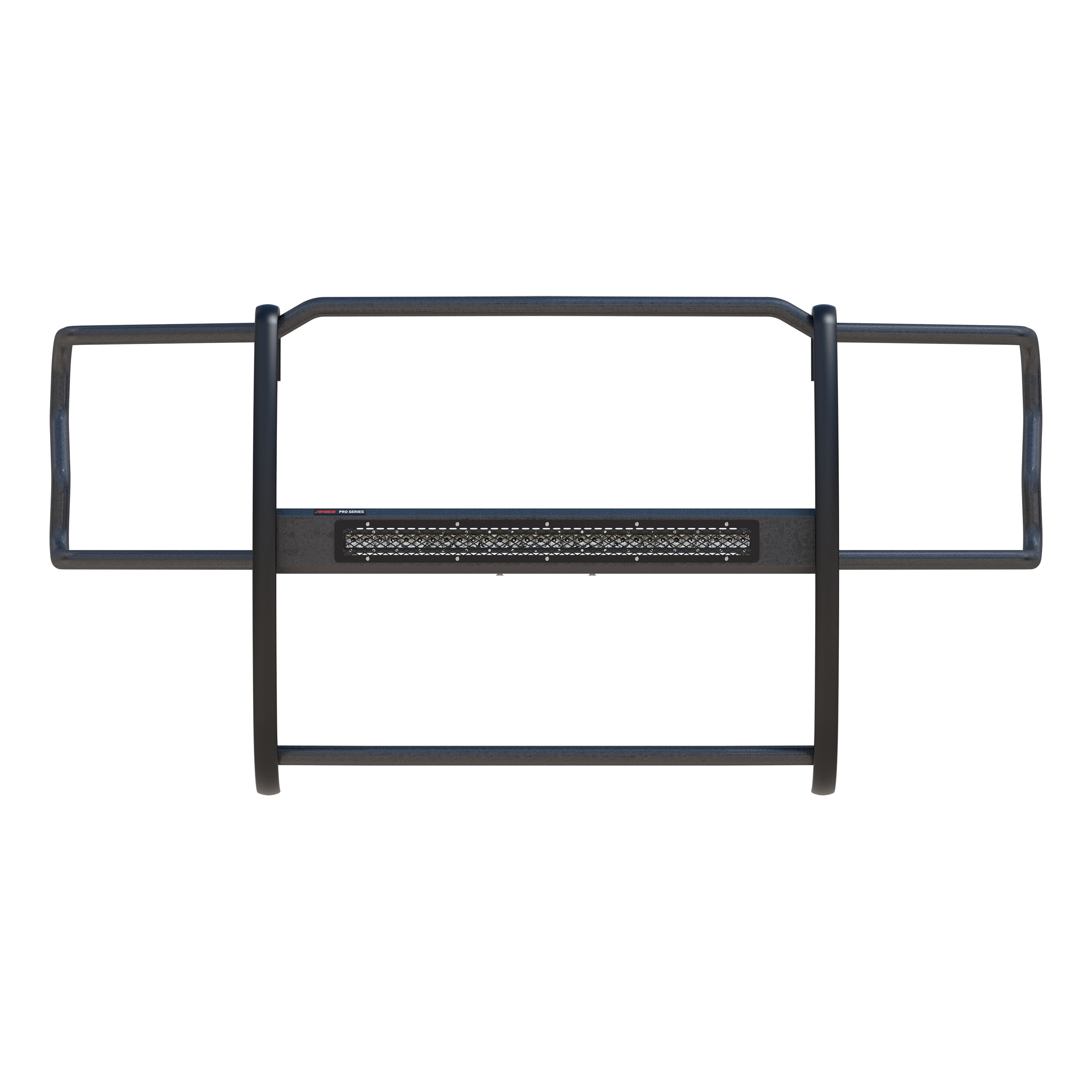 ARIES 2170014 Pro Series Black Steel Grille Guard with Light Bar, Select Ford F-250, F-350, F-450, F-550 Super Duty thumbnail 2