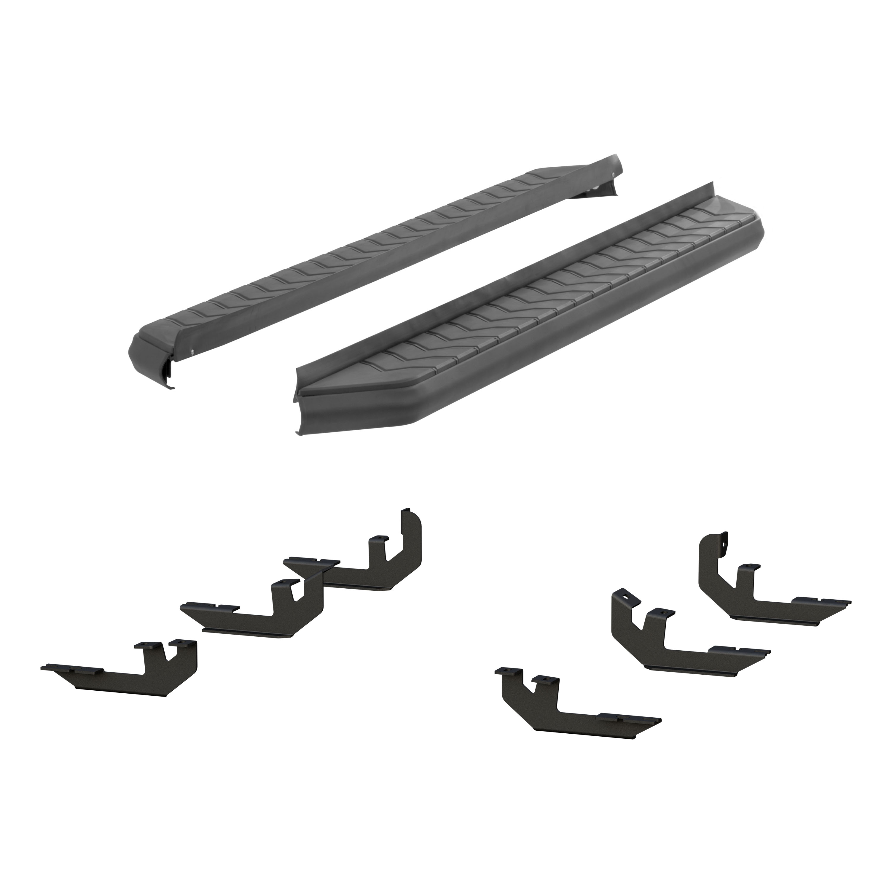 ARIES 2061029 AeroTread 5 x 70-Inch Black Stainless SUV Running Boards, Select Honda Pilot thumbnail 0