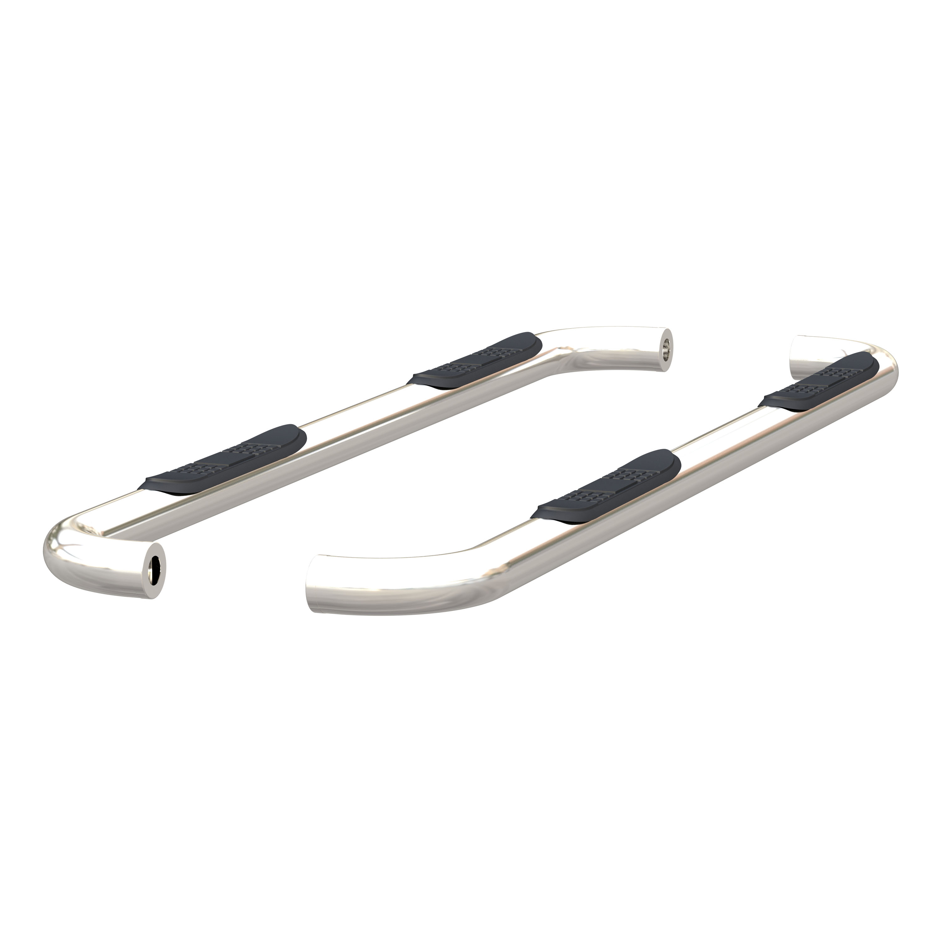 ARIES 205045-2 3-Inch Round Polished Stainless Steel Nerf Bars, No-Drill, Fits Select Ram 1500 thumbnail 1