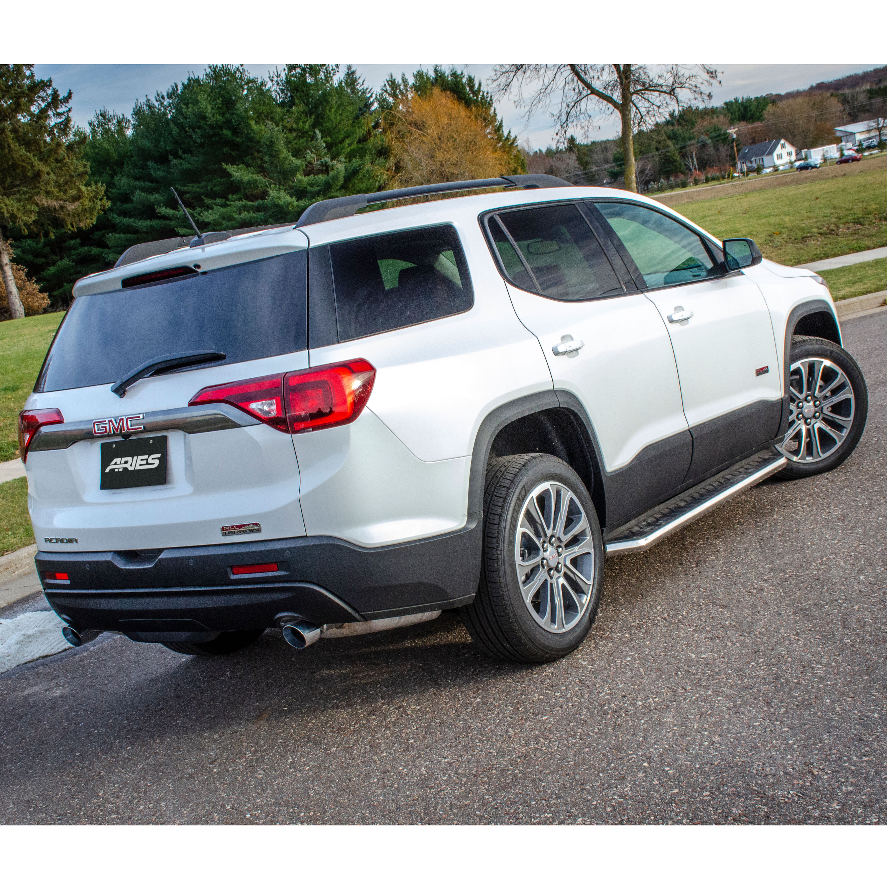 ARIES 2051035 AeroTread 5 x 73-Inch Polished Stainless SUV Running Boards, Select GMC Acadia, Cadillac XT5 thumbnail 8