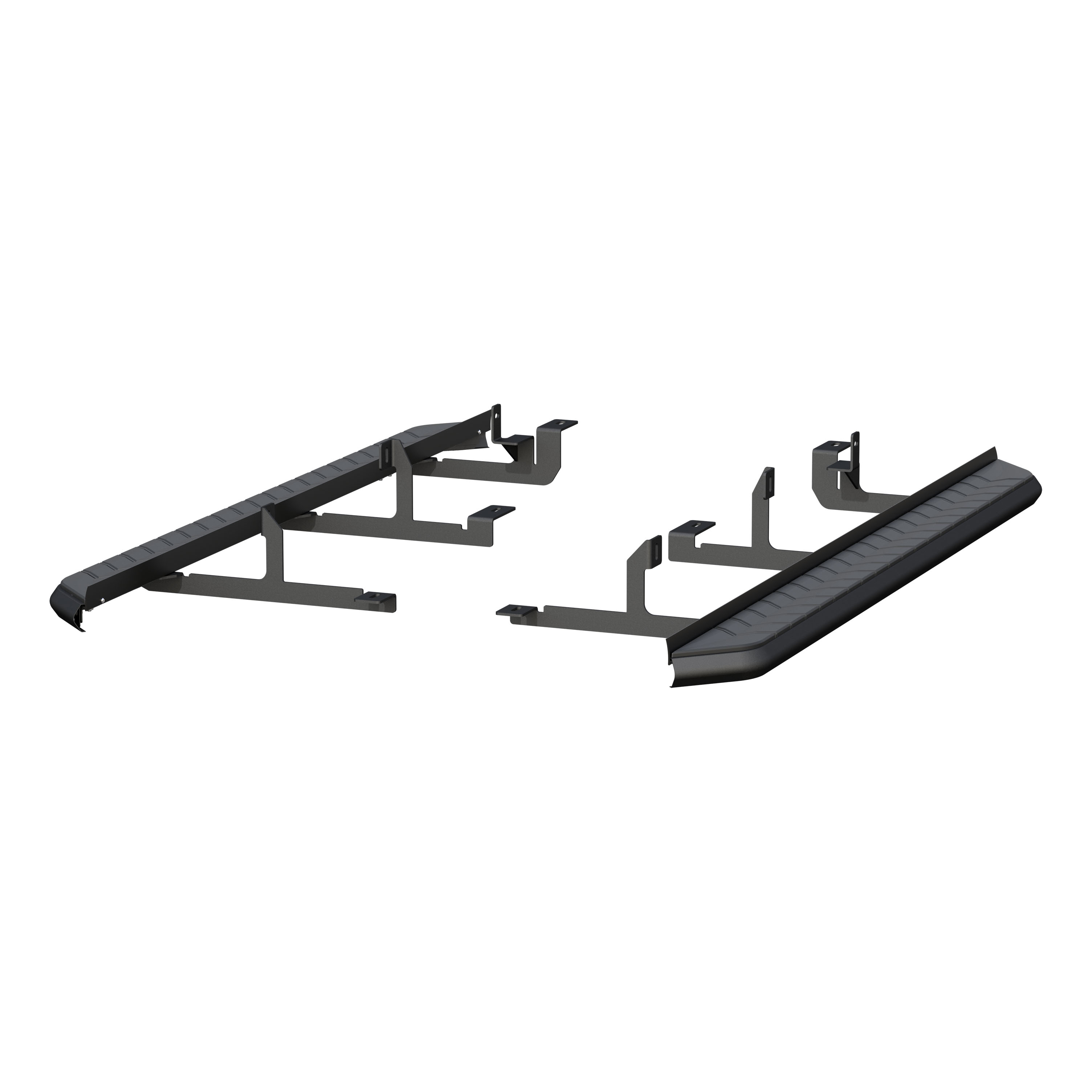 ARIES 2061041 AeroTread 5 x 73-Inch Black Stainless SUV Running Boards, Select Chevrolet Blazer thumbnail 1