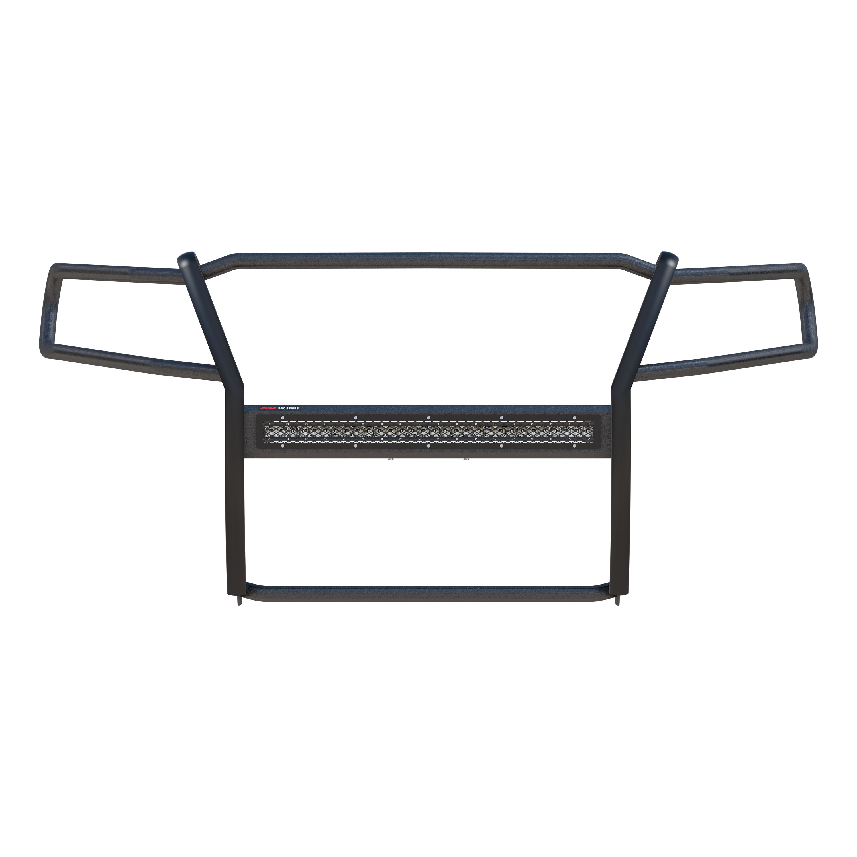 ARIES 2170022 Pro Series Black Steel Grille Guard with Light Bar, Select Chevrolet Colorado, GMC Canyon thumbnail 2