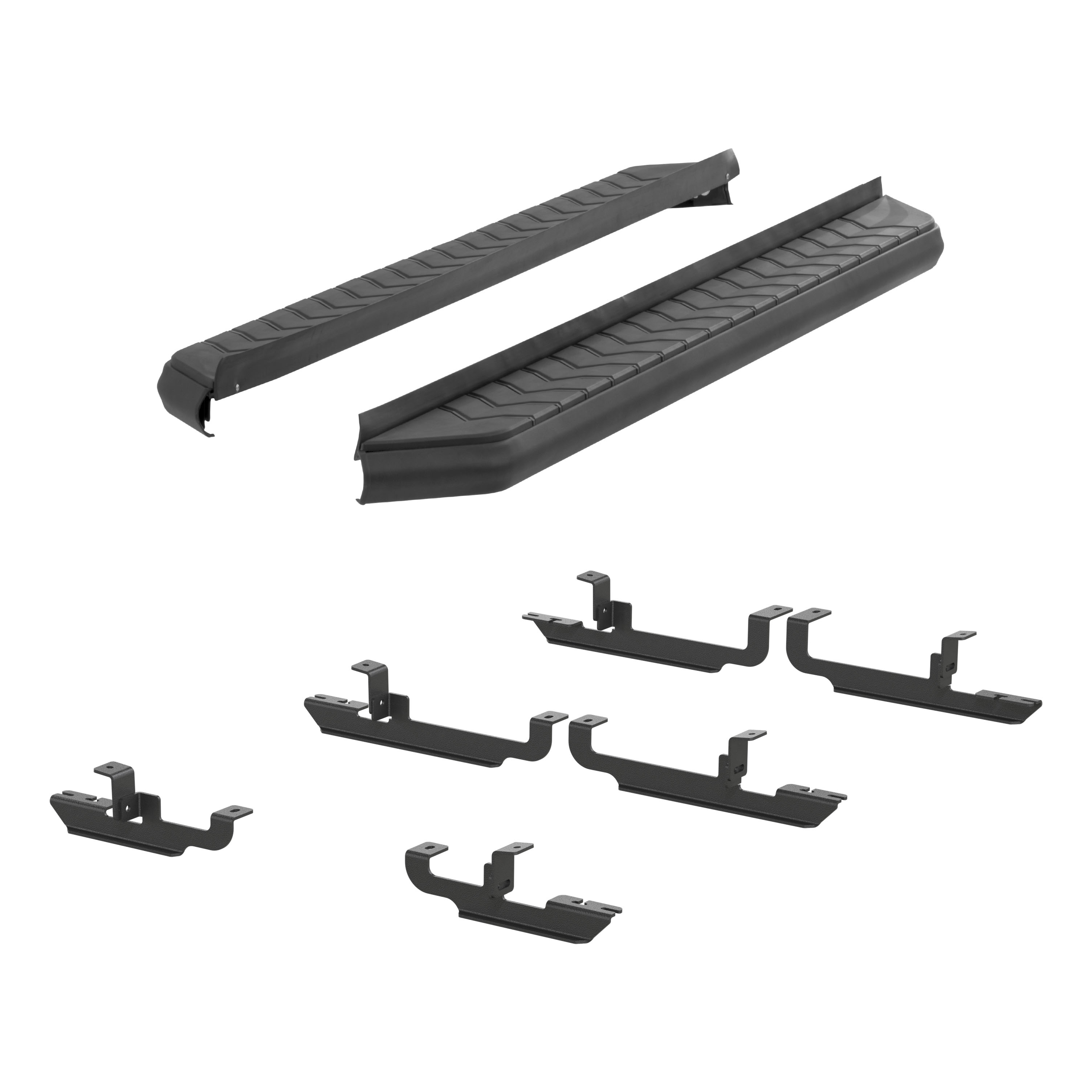 ARIES 2061023 AeroTread 5 x 67-Inch Black Stainless SUV Running Boards, Select Jeep Renegade thumbnail 1