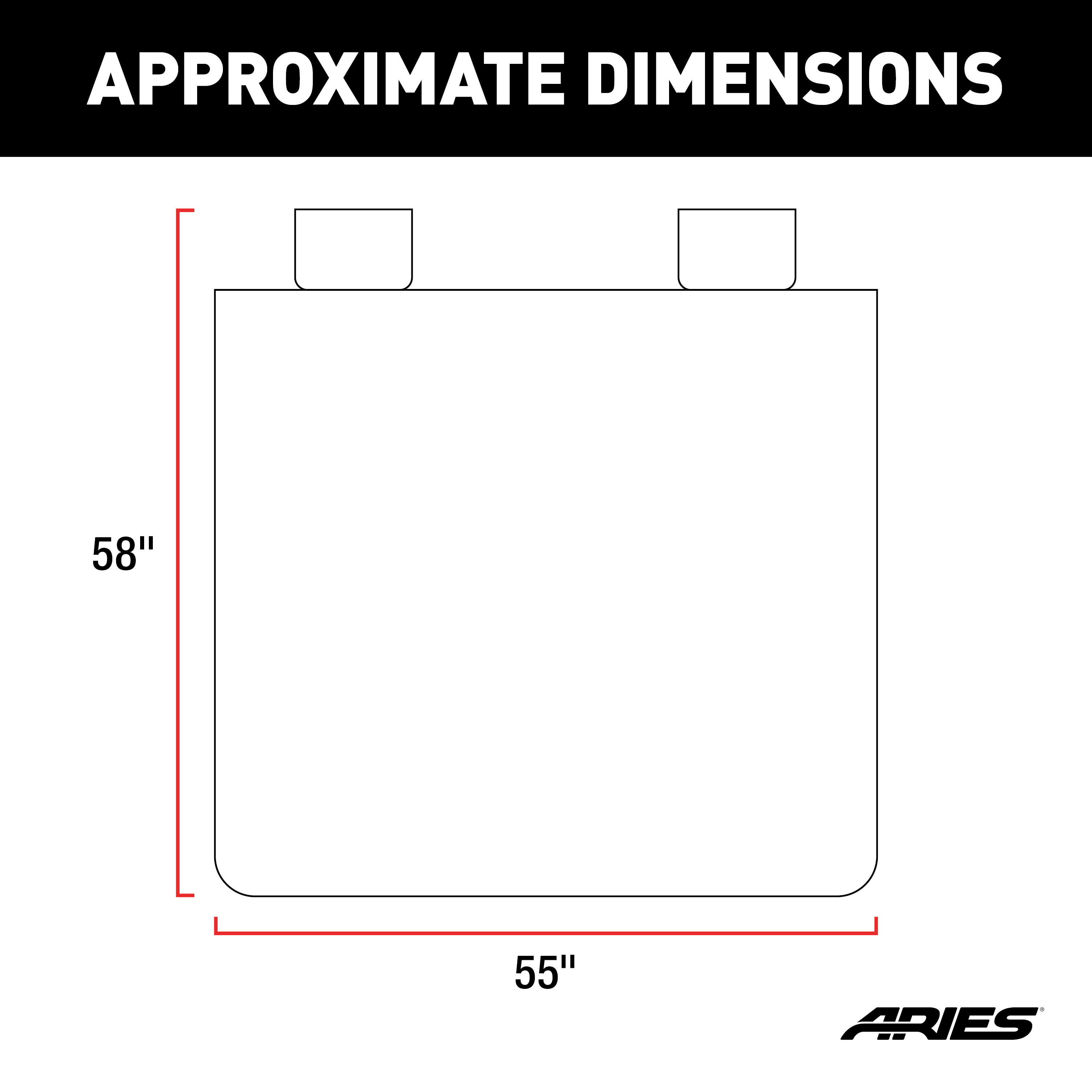 ARIES 3146-20 Seat Defender 58-Inch x 55-Inch Camo Waterproof Universal Bench Car Seat Cover Protector thumbnail 6