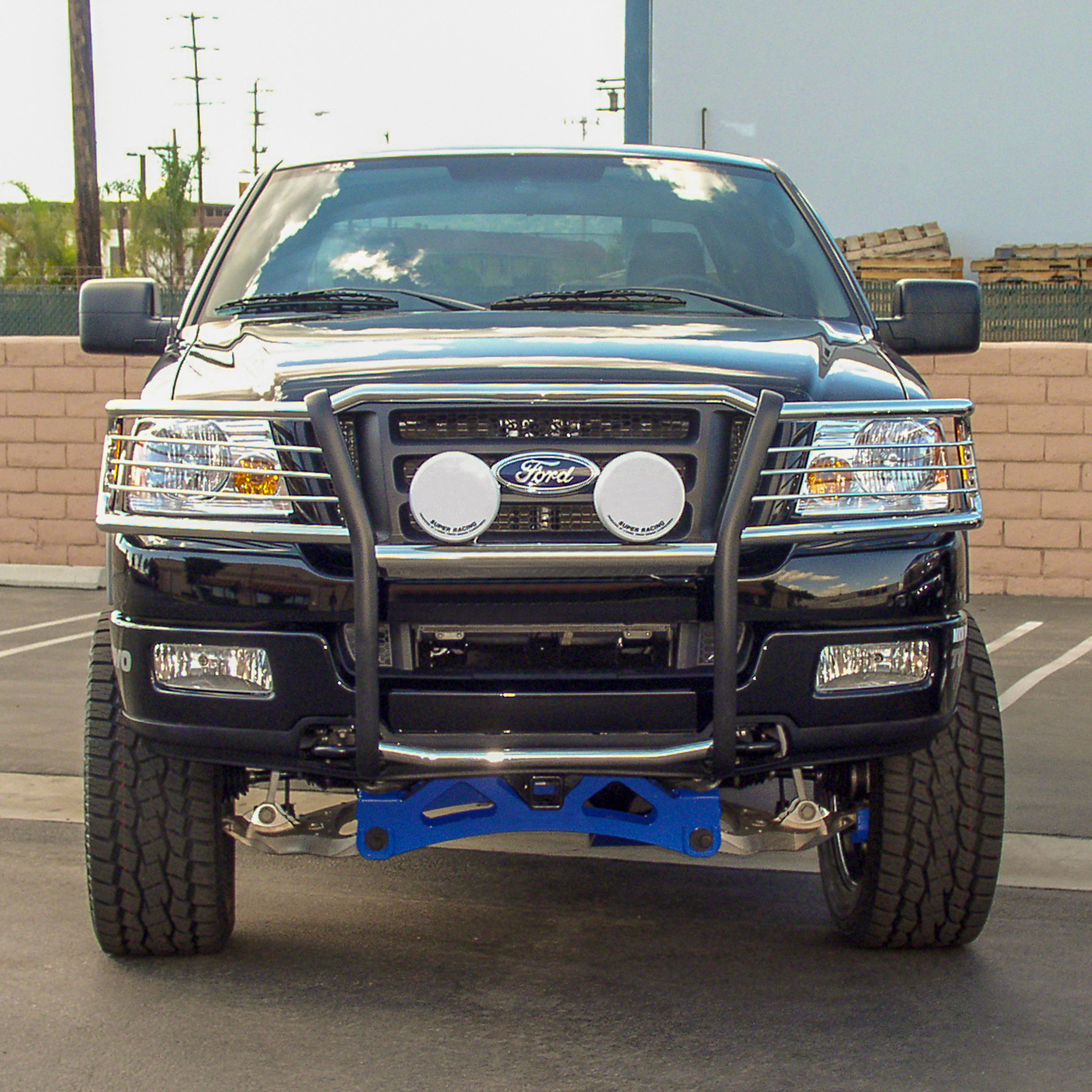 ARIES 3056-2 1-1/2-Inch Polished Stainless Steel Grille Guard, No-Drill, Select Ford F-150, Lincoln Mark LT thumbnail 9