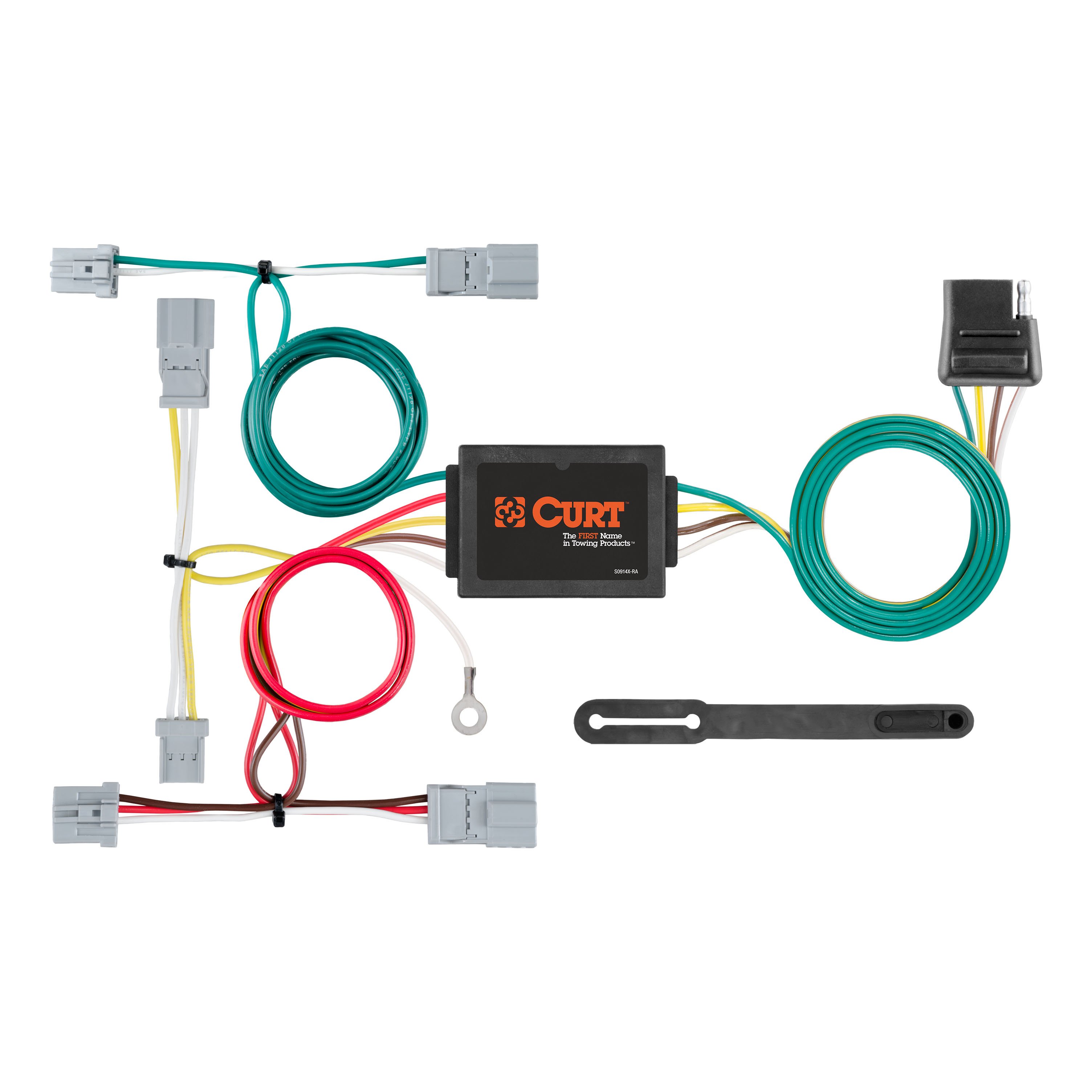 04 - 13 Mazda 3 Sedan CURT Trailer Brake Controller 7-Way Upgrade Kit  7WK1765 thumbnail 1