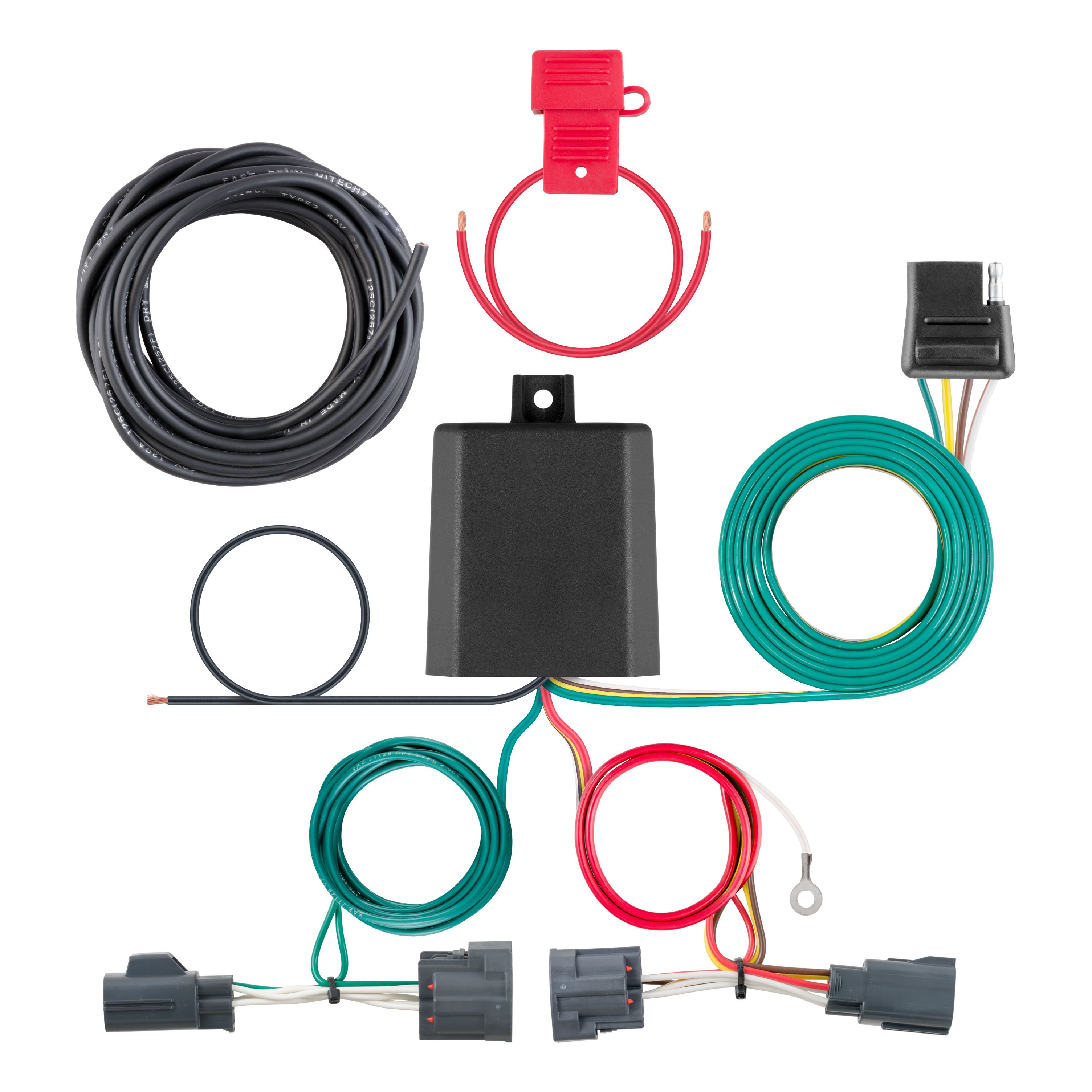 08 - 12 JEEP Liberty CURT Trailer Brake Controller 7-Way Upgrade Kit  7WK1564 thumbnail 1