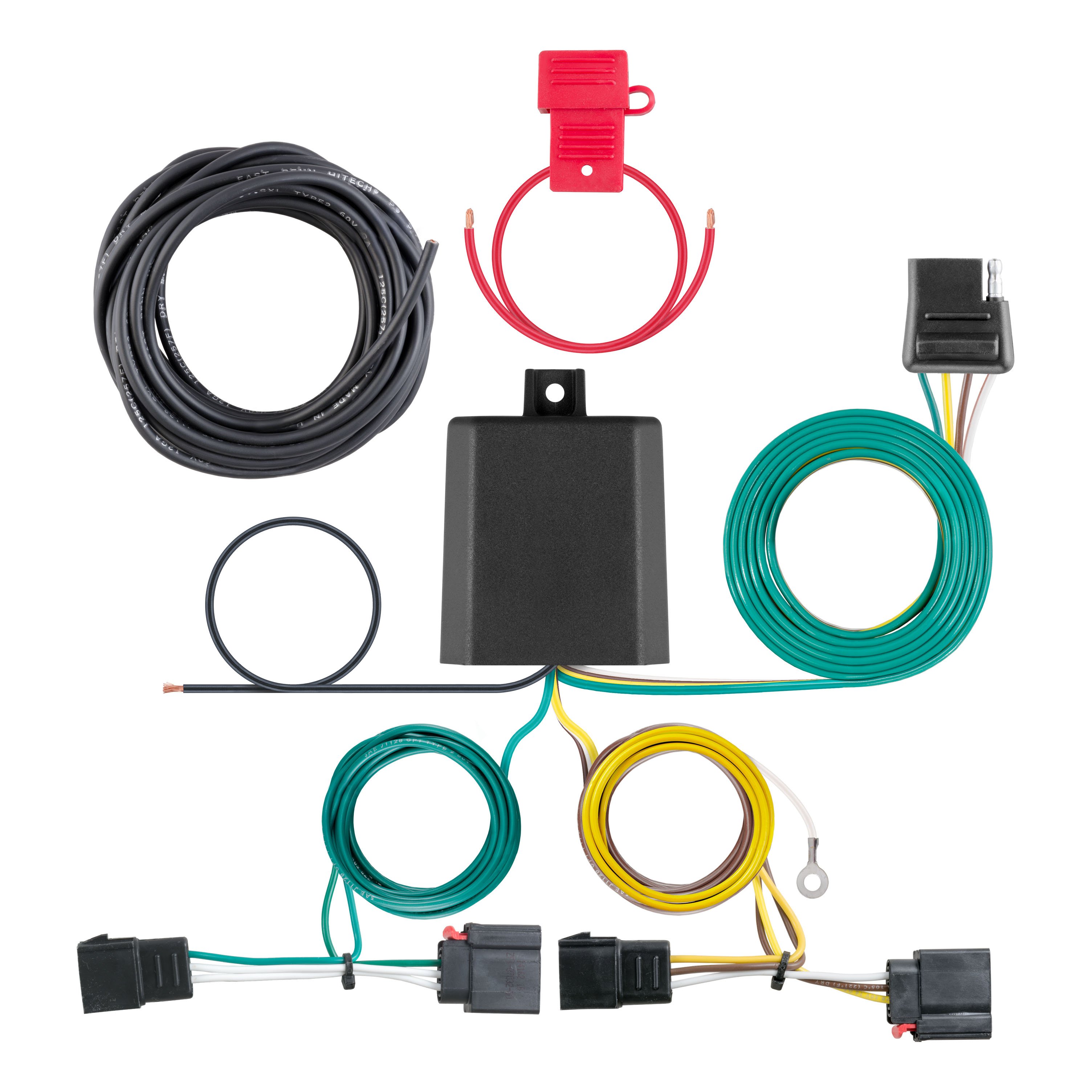 08 - 17 JEEP Patriot CURT Trailer Brake Controller 7-Way Upgrade Kit  7WK1567 thumbnail 1