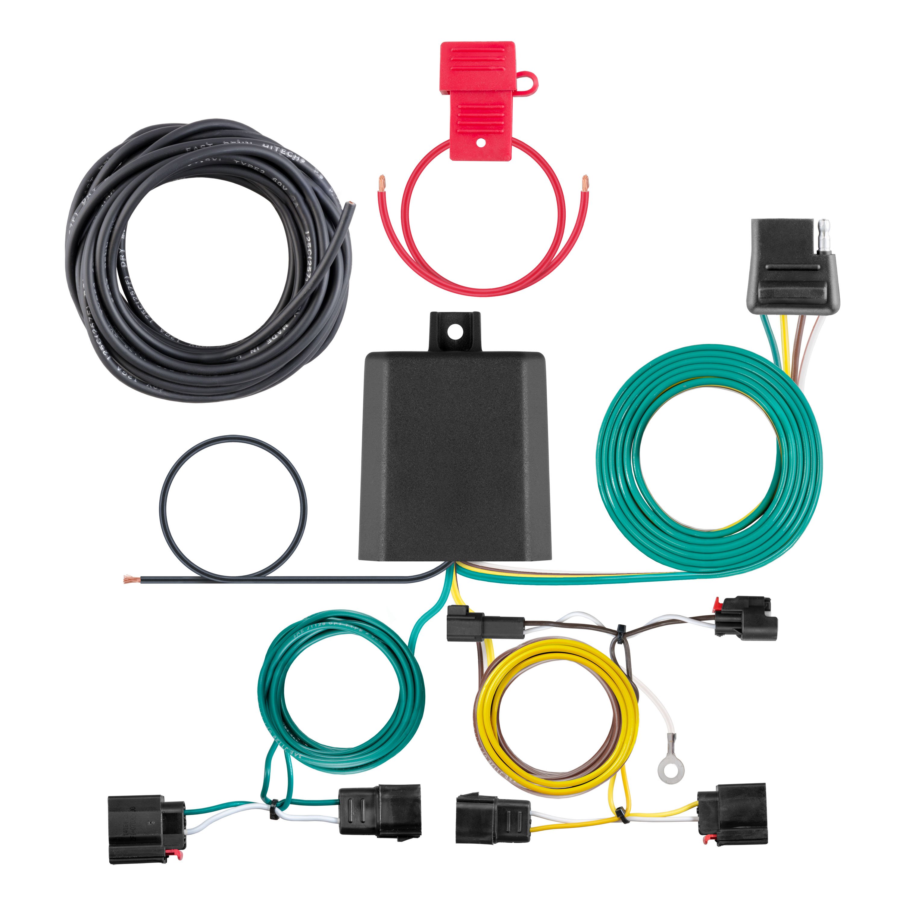 14 - 21 JEEP Grand Cherokee Excluding TrailHawk CURT Trailer Brake Controller 7-Way Upgrade Kit  7WK1553 thumbnail 1