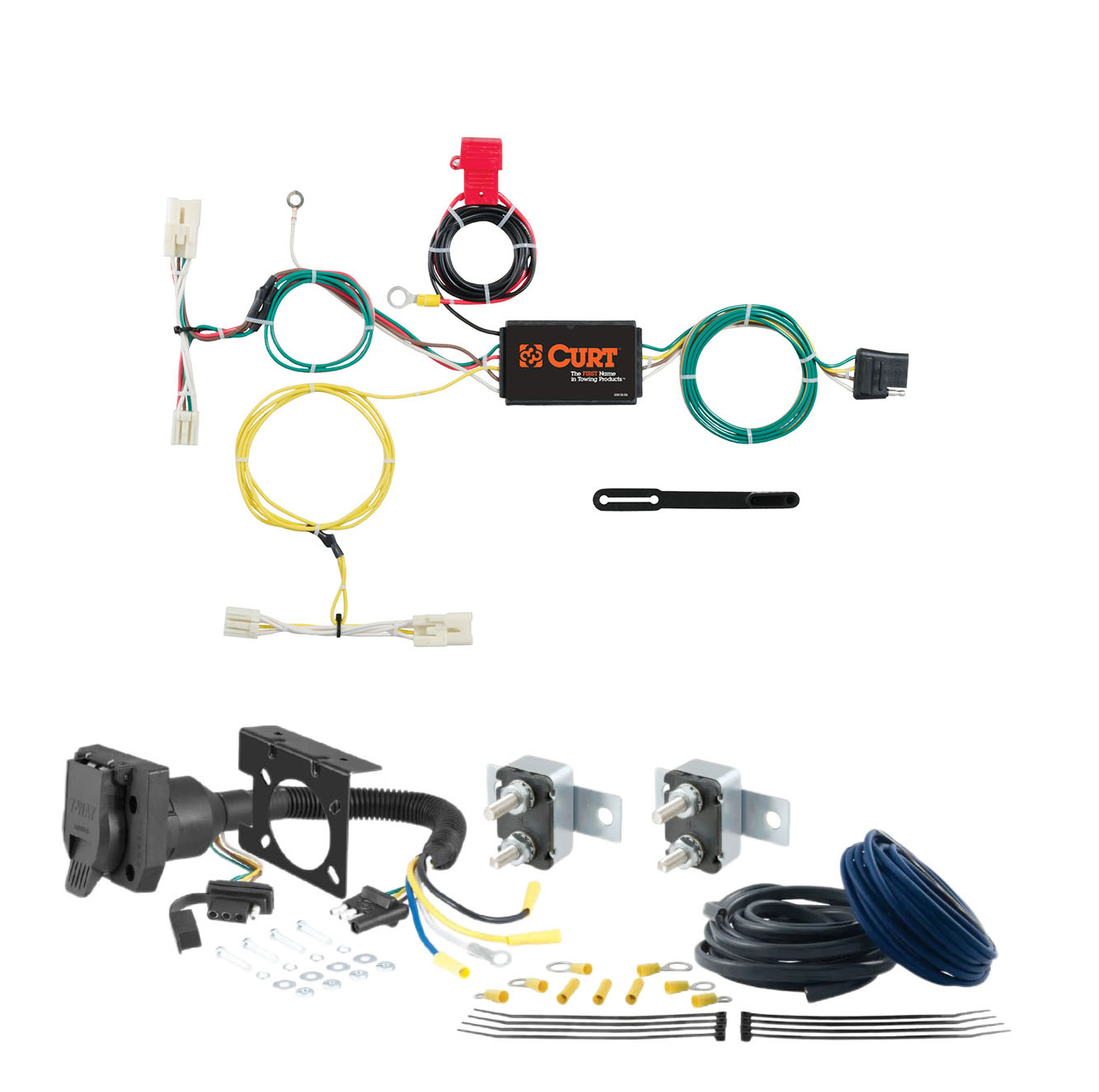 15 - 23 JEEP Renegade CURT Trailer Brake Controller 7-Way Upgrade Kit  7WK1572 thumbnail 0