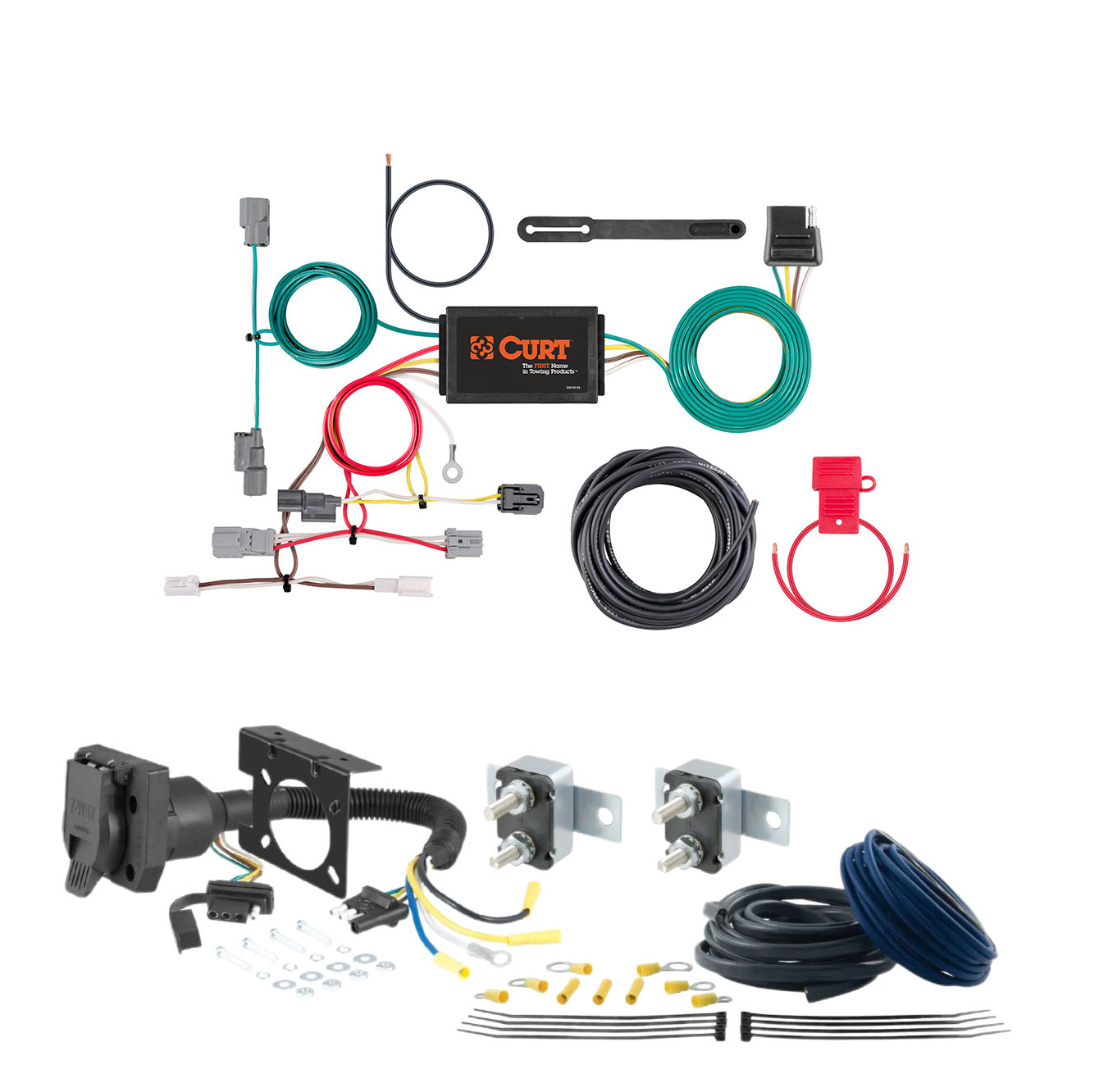 16 - 21 Mazda CX-3 CURT Trailer Brake Controller 7-Way Upgrade Kit  7WK1796 thumbnail 0