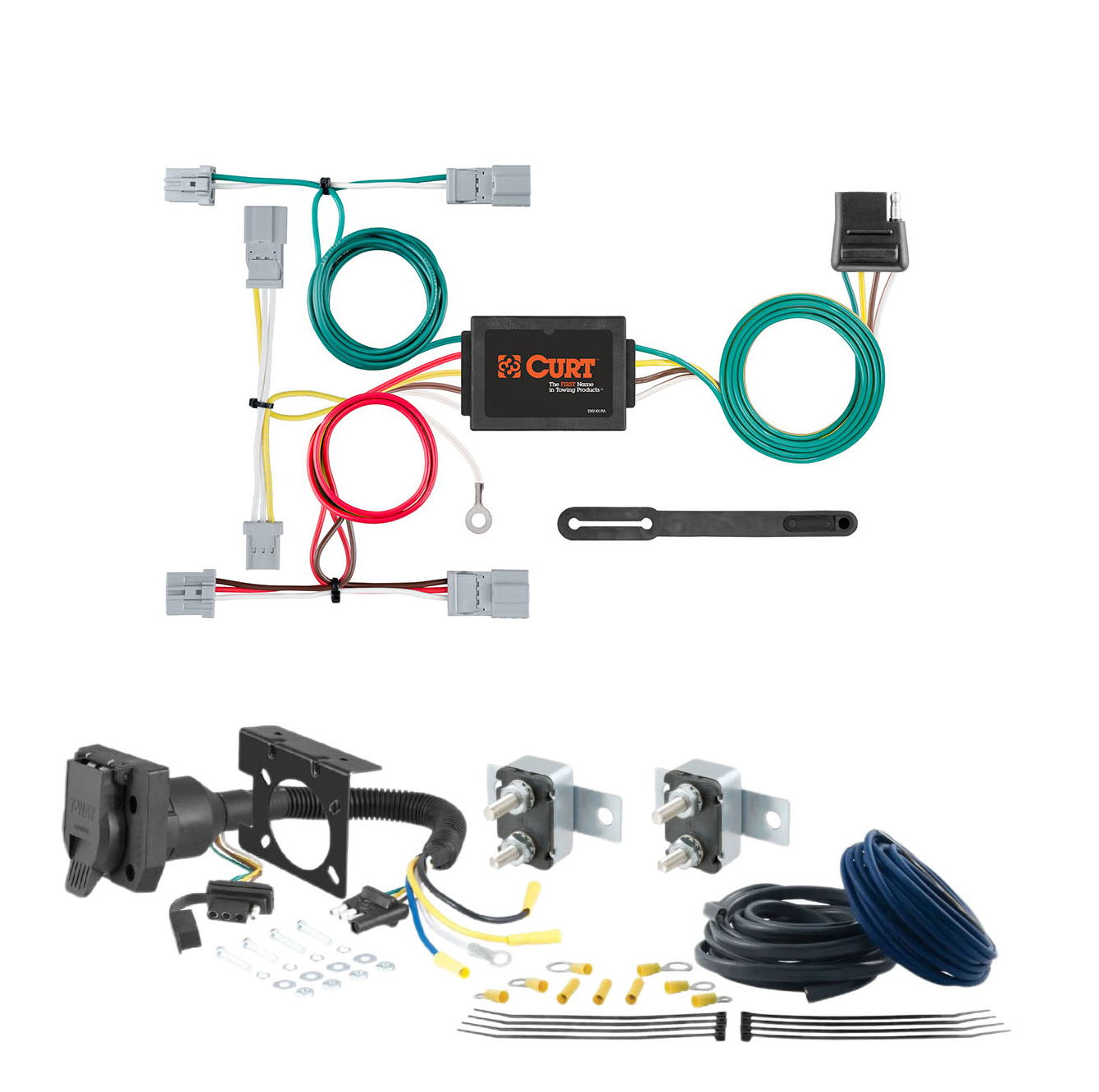 00 - 06 Mazda MPV CURT Trailer Brake Controller 7-Way Upgrade Kit  7WK1813 thumbnail 0