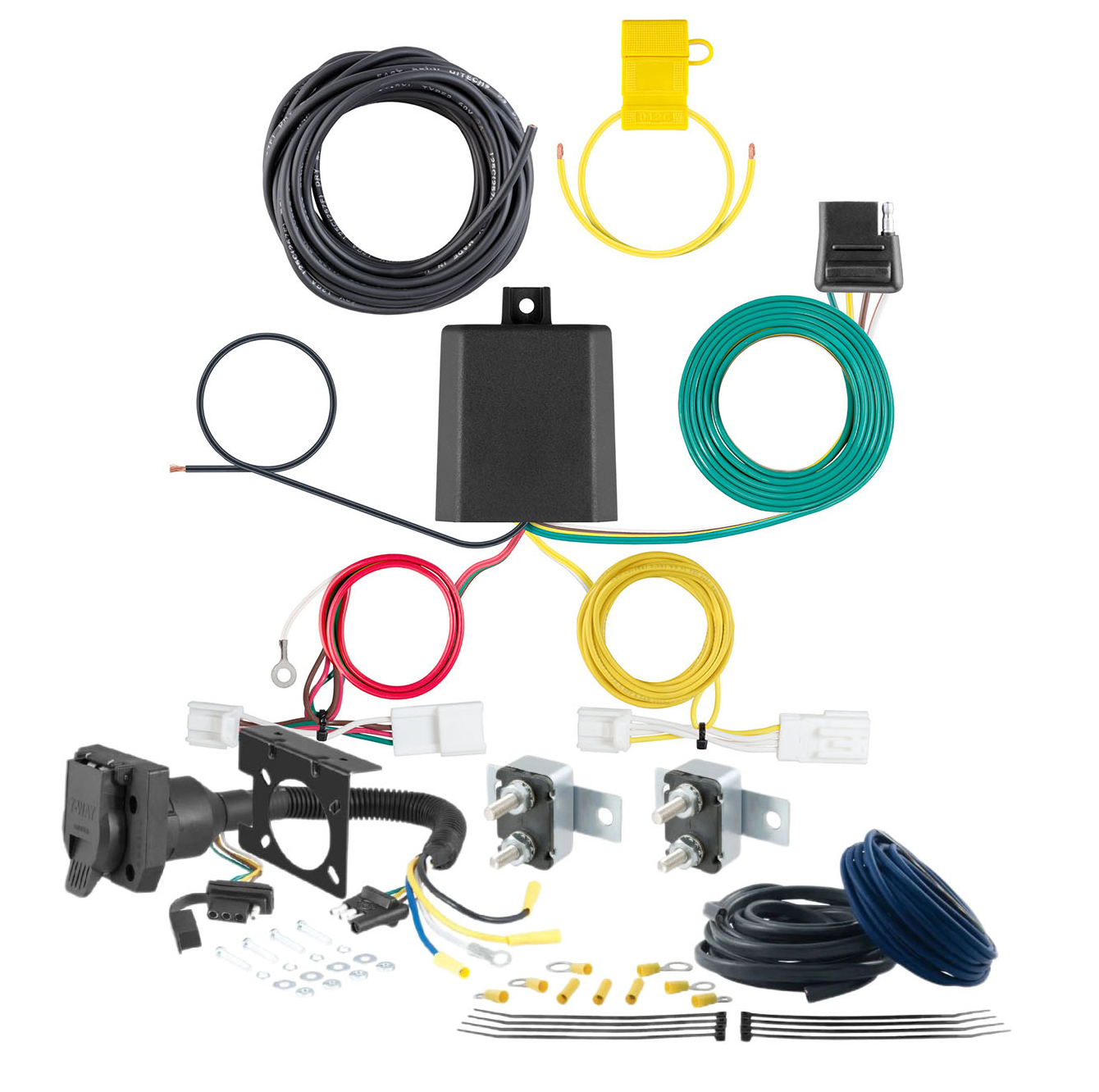 23 - 24 KIA Niro CURT Trailer Brake Controller 7-Way Upgrade Kit  7WK1597 thumbnail 0