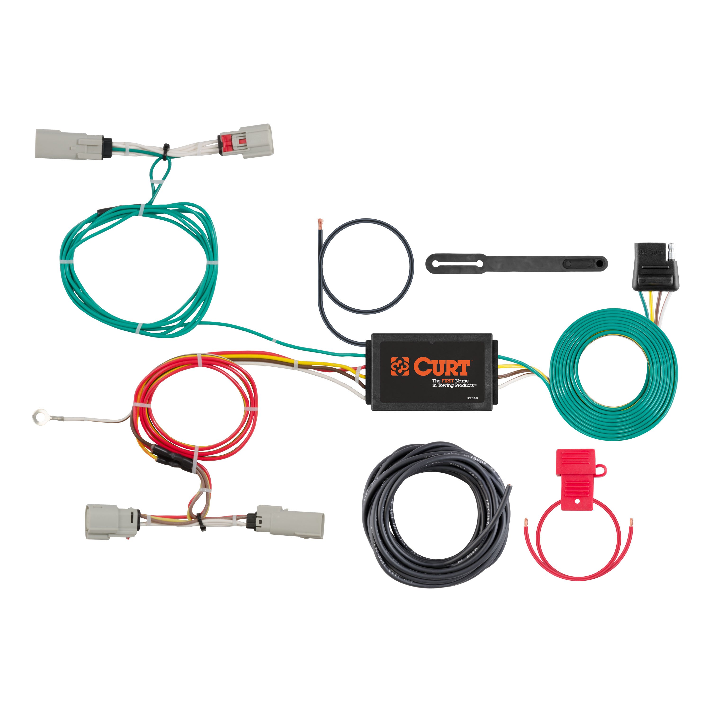 16 - 18 Lincoln MKX CURT Trailer Brake Controller 7-Way Upgrade Kit  7WK1741 thumbnail 1