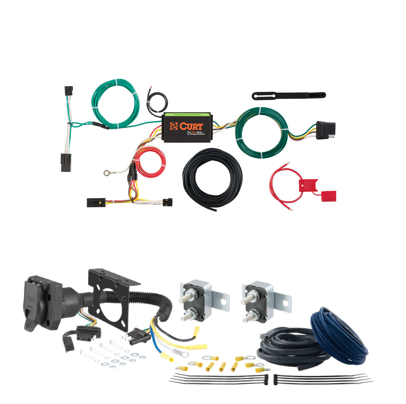 14 - 18 KIA Sorento CURT Trailer Brake Controller 7-Way Upgrade Kit  7WK1626 thumbnail 0