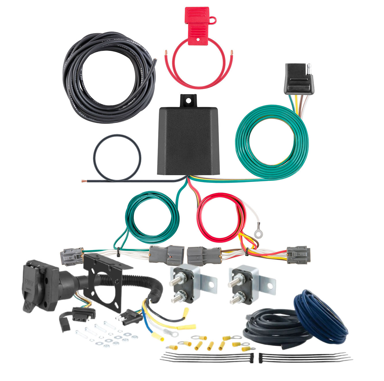 14 - 14 KIA Sedona CURT Trailer Brake Controller 7-Way Upgrade Kit  7WK1616 thumbnail 0