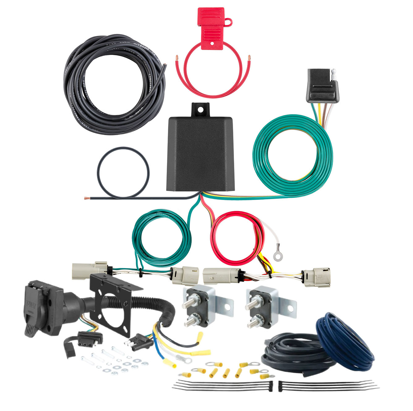 22 - 24 Mitsubishi Outlander CURT Trailer Brake Controller 7-Way Upgrade Kit  7WK1987 thumbnail 0