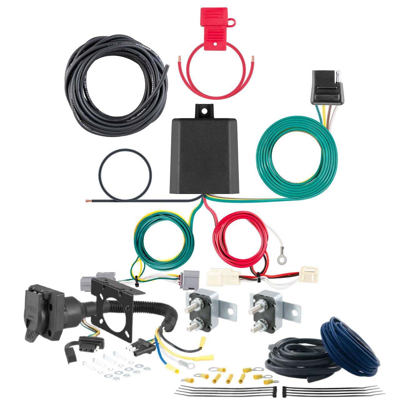 21 - 24 Nissan Rogue CURT Trailer Brake Controller 7-Way Upgrade Kit  7WK2063 thumbnail 0