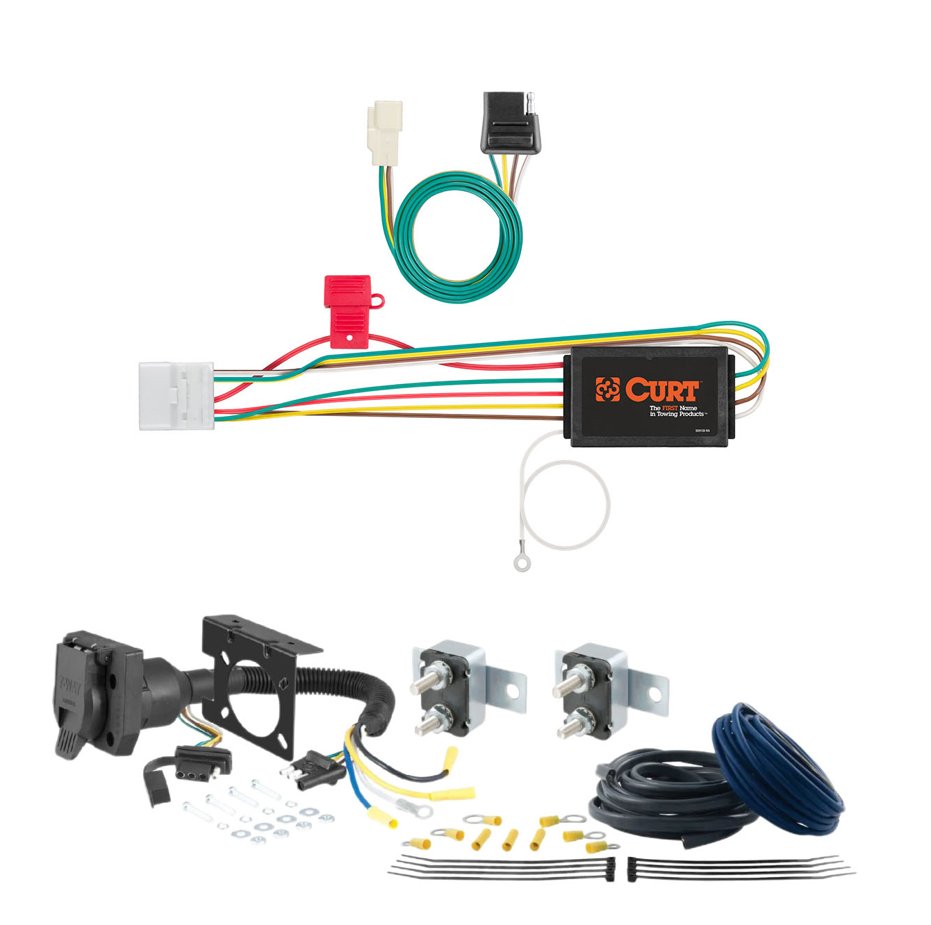 13 - 16 Buick Encore CURT Trailer Brake Controller 7-Way Upgrade Kit  7WK188 thumbnail 0