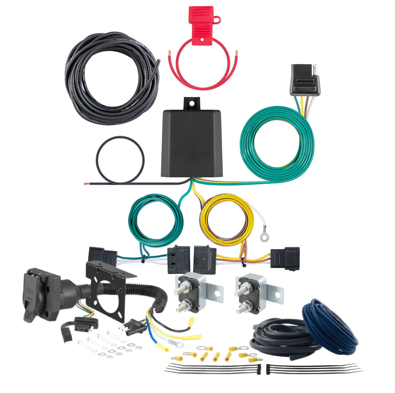 11 - 13 KIA Sorento CURT Trailer Brake Controller 7-Way Upgrade Kit  7WK1627 thumbnail 0