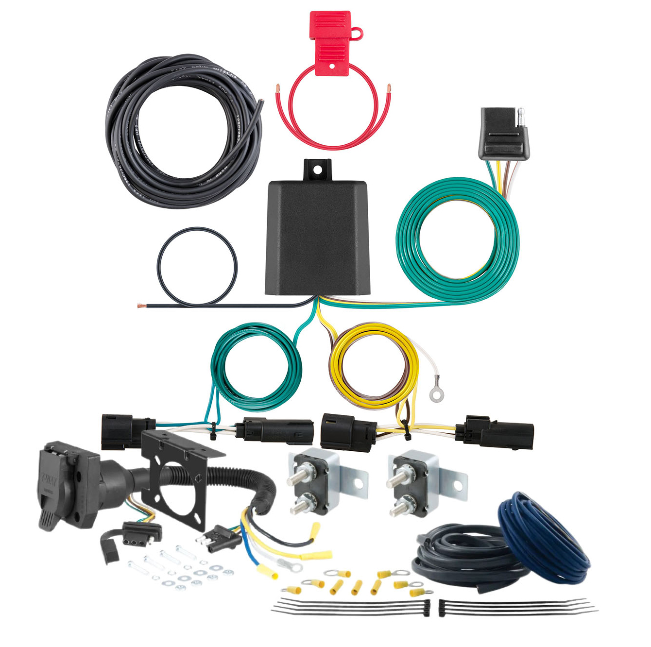 17 - 22 KIA Sportage CURT Trailer Brake Controller 7-Way Upgrade Kit  7WK1635 thumbnail 0