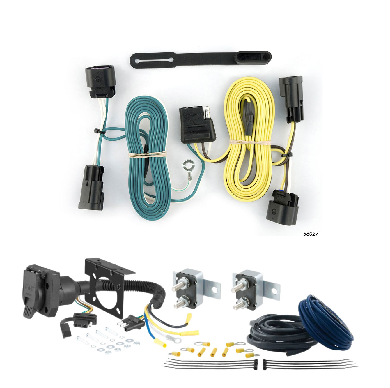 08 - 10 Saturn Vue CURT Trailer Brake Controller 7-Way Upgrade Kit  7WK2233 thumbnail 0